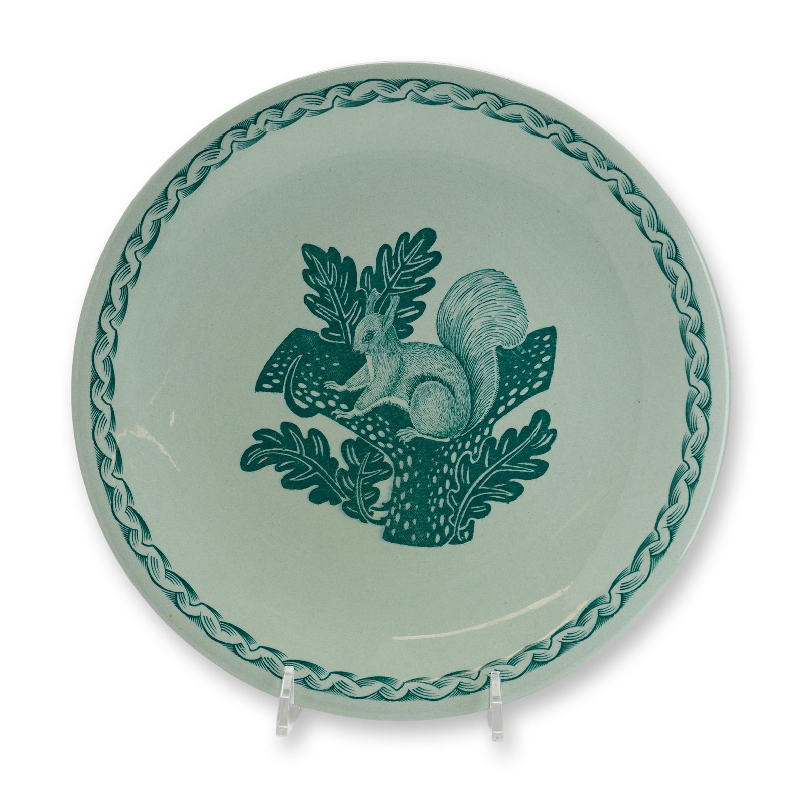 Wedgwood Earthenware Squirrel Plate (1 of 4)