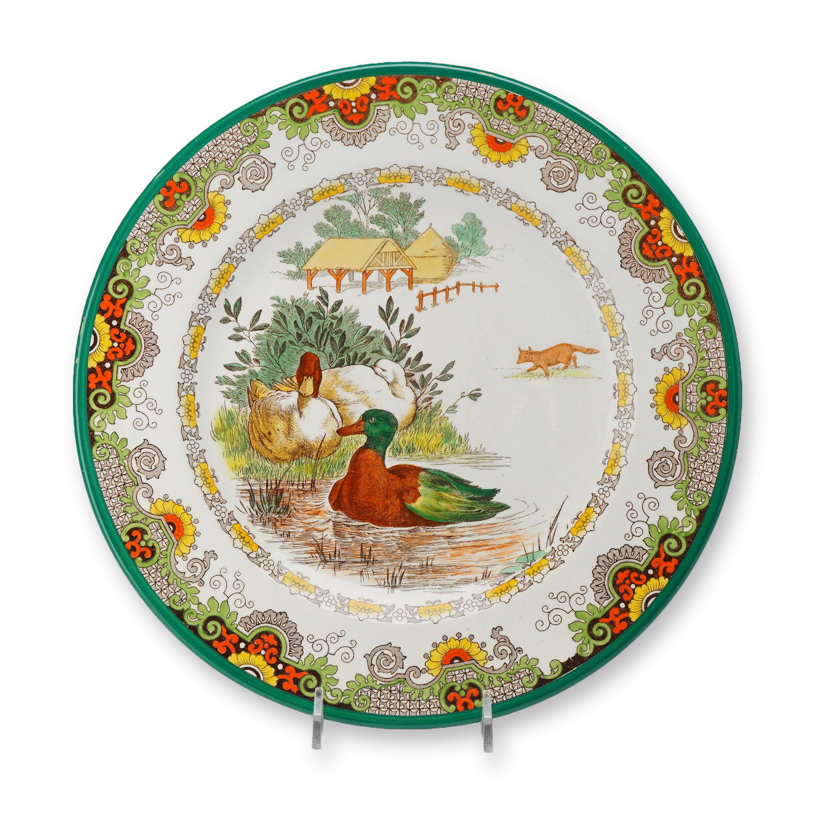 Wedgwood Yokohama Pattern Earthenware Plate, Circa 1907 (1 of 4)