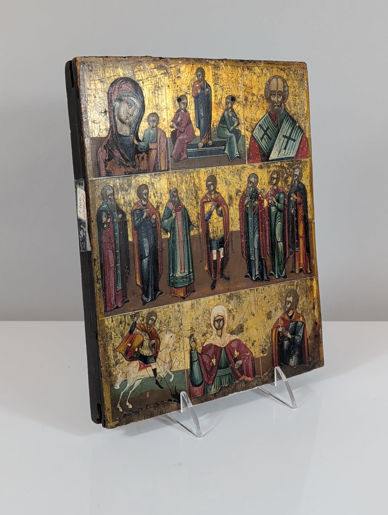 Russian Orthodox Multi-Register Panel Icon - 3