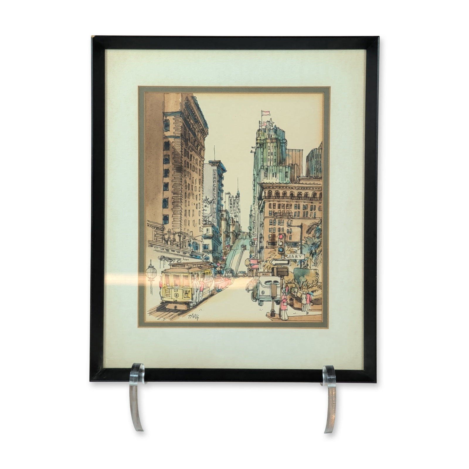 Martin Tang (20th Century), 'Union Square' (Signed) (1 of 6)
