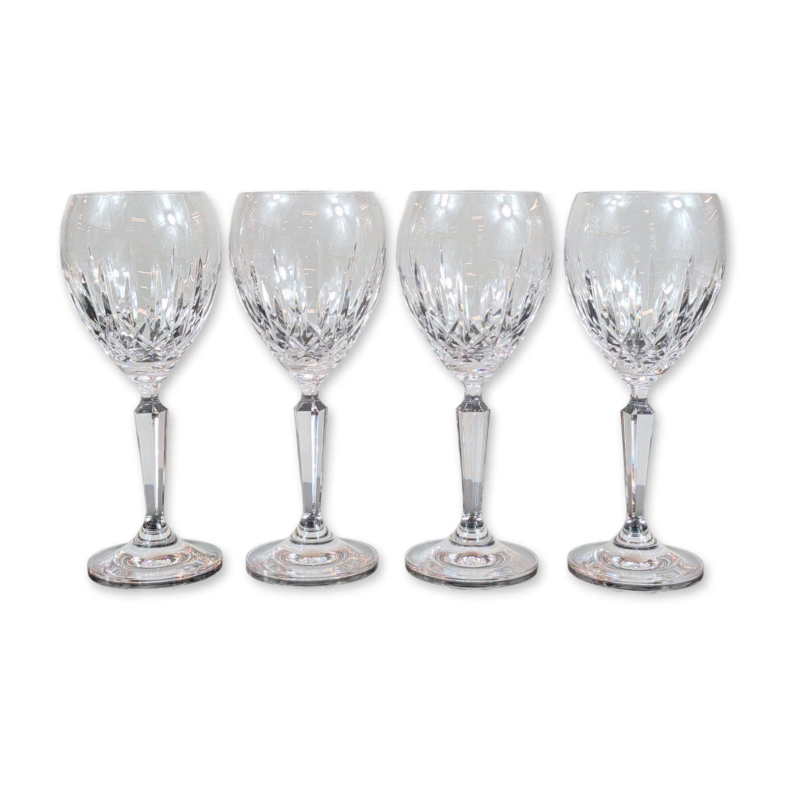 4pc Waterford Lismore Crystal Water Goblets (1 of 4)