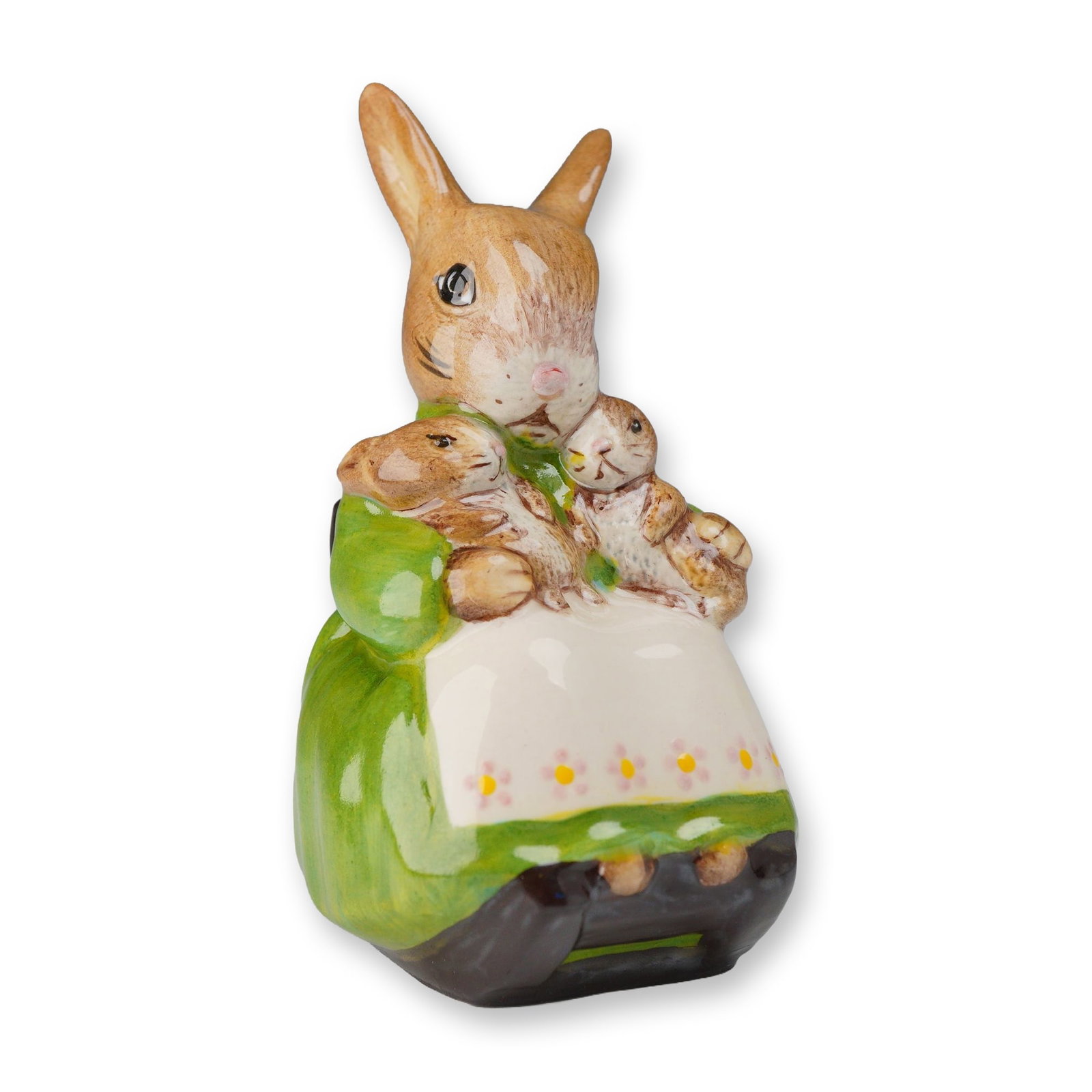 Royal Doulton Beatrix Potter Prototype Figurine, Mrs Rabbit and Bunnies (1 of 3)