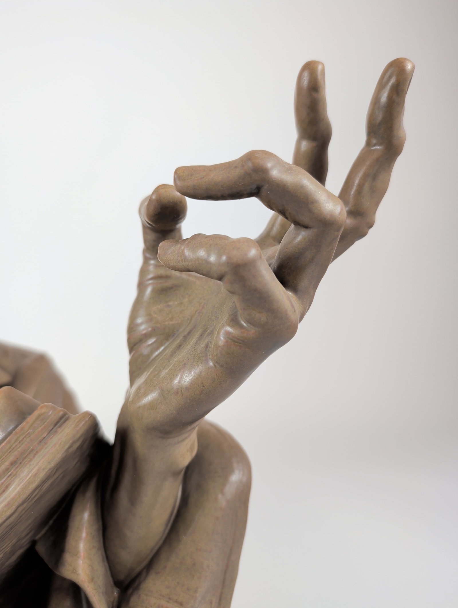 Lladro Porcelain Bust The Reader - 3