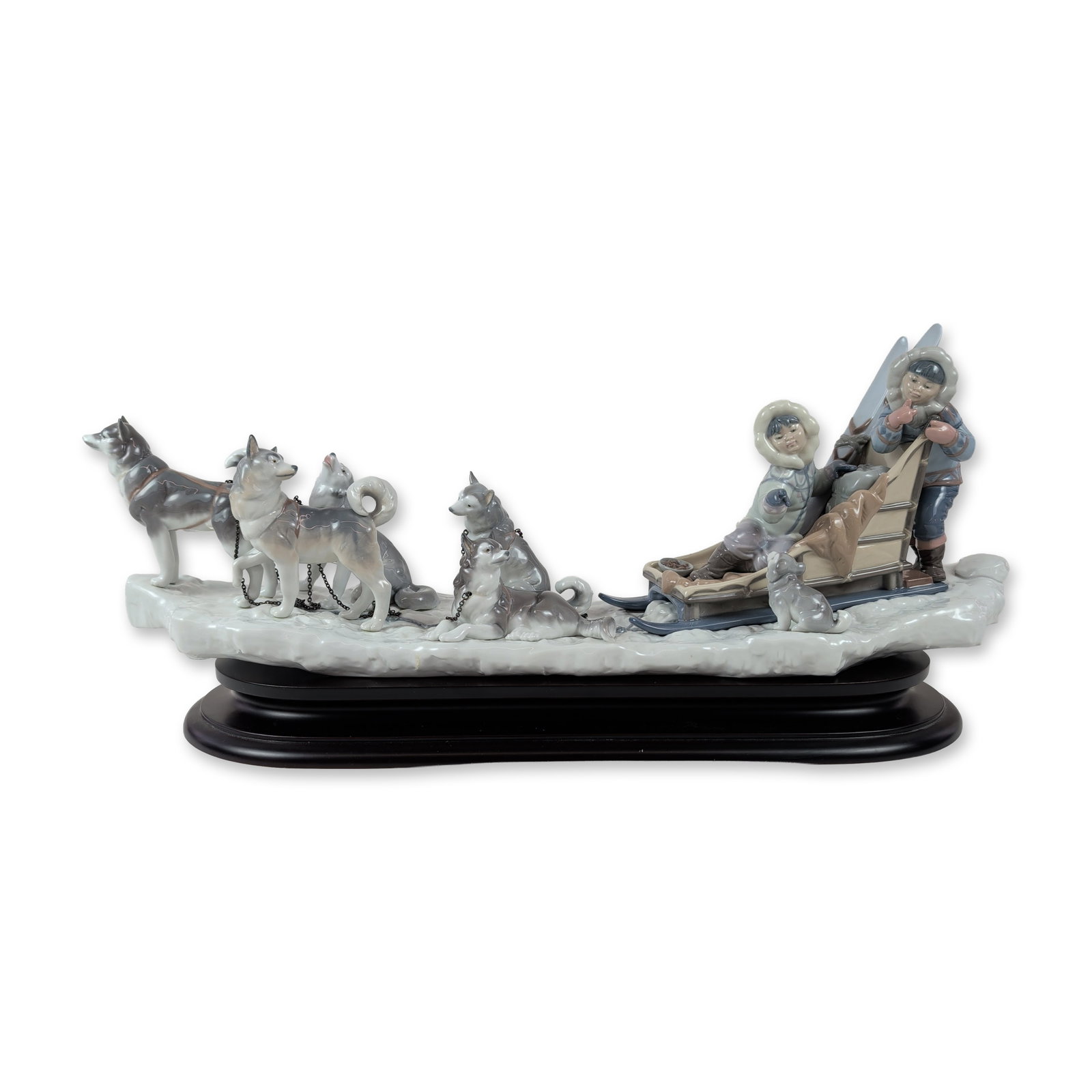 Lladro Onward Limited-Edition Porcelain Figural Group (1 of 7)