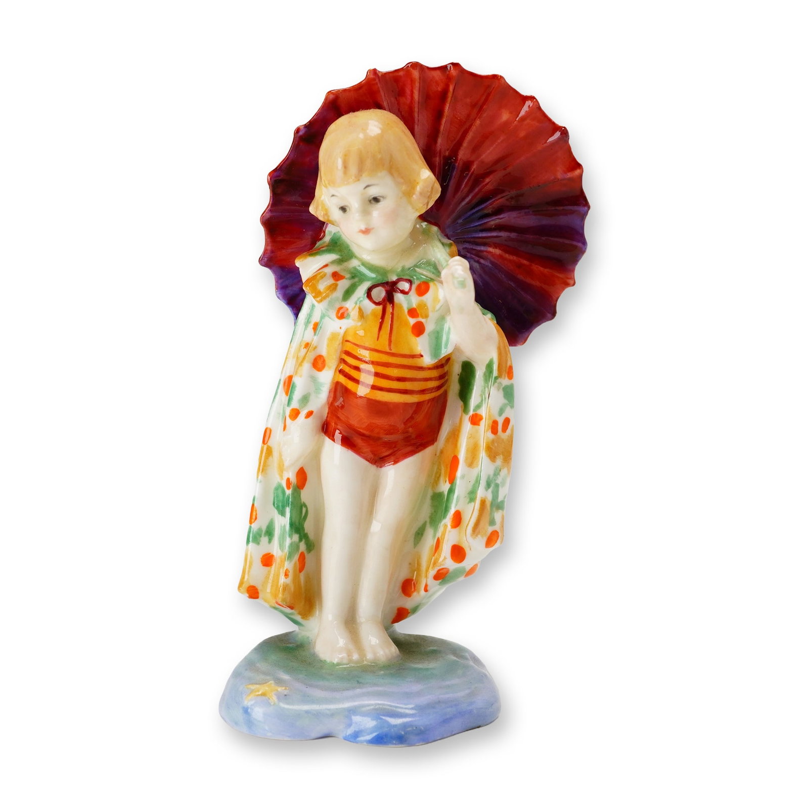 Royal Doulton Porcelain Figurine, Babette HN1423: Part of the Harradine - Child Classics series, designed by Leslie Harradine. This figurine is believed to be named after the Jack Hylton song of the same title. It depicts a young girl standing by the