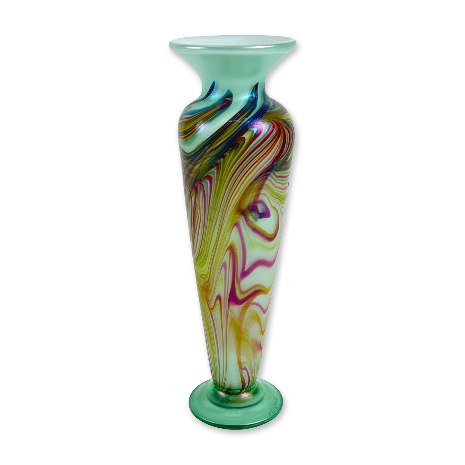 Louis Comfort Tiffany Iridescent Favrile Glass Vase (1 of 4)
