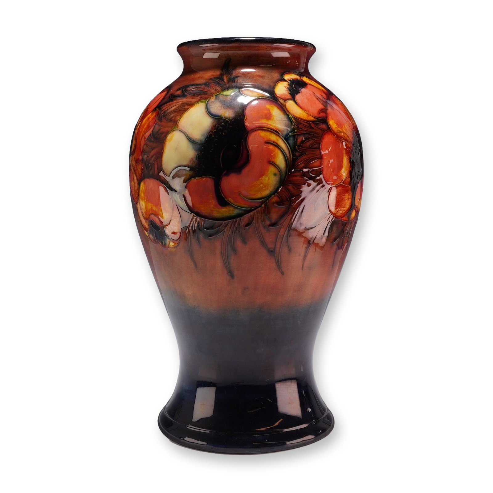 Moorcroft Pottery Flambe Vase, Poppy (1 of 3)
