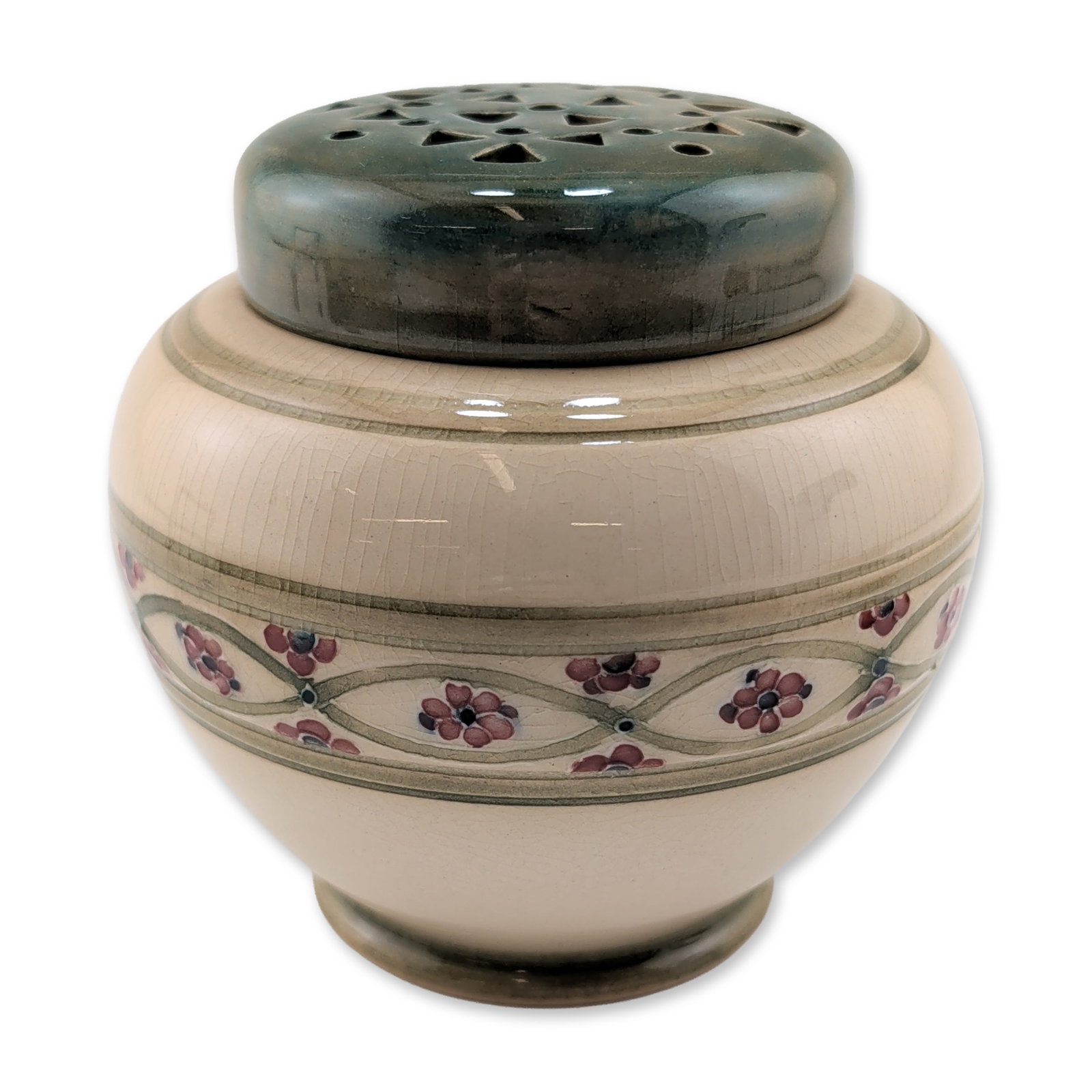 Moorcroft Pottery Vintage Lidded Potpourri Jar (1 of 3)