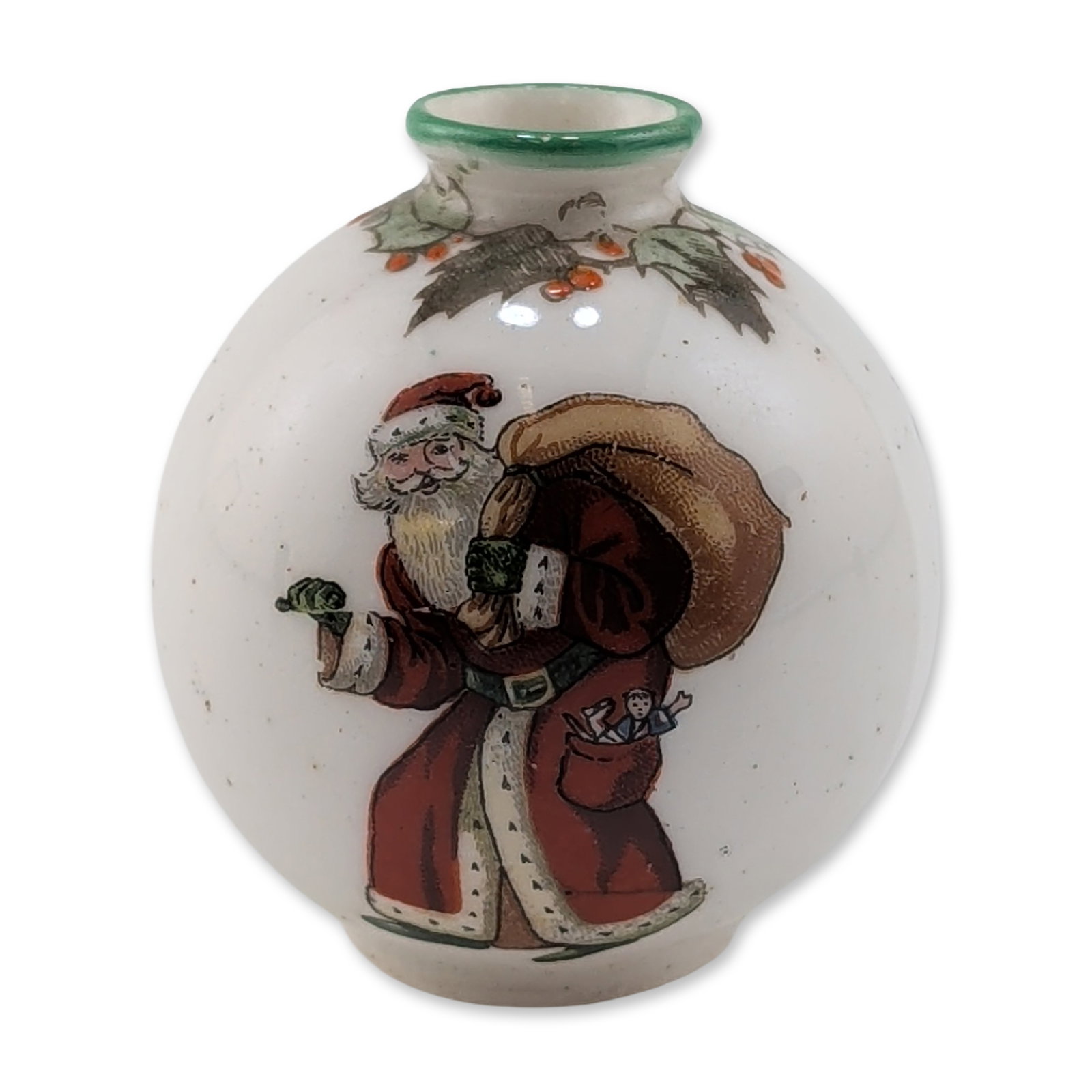 Royal Doulton Christmas Series Ware Miniature Vase (1 of 4)