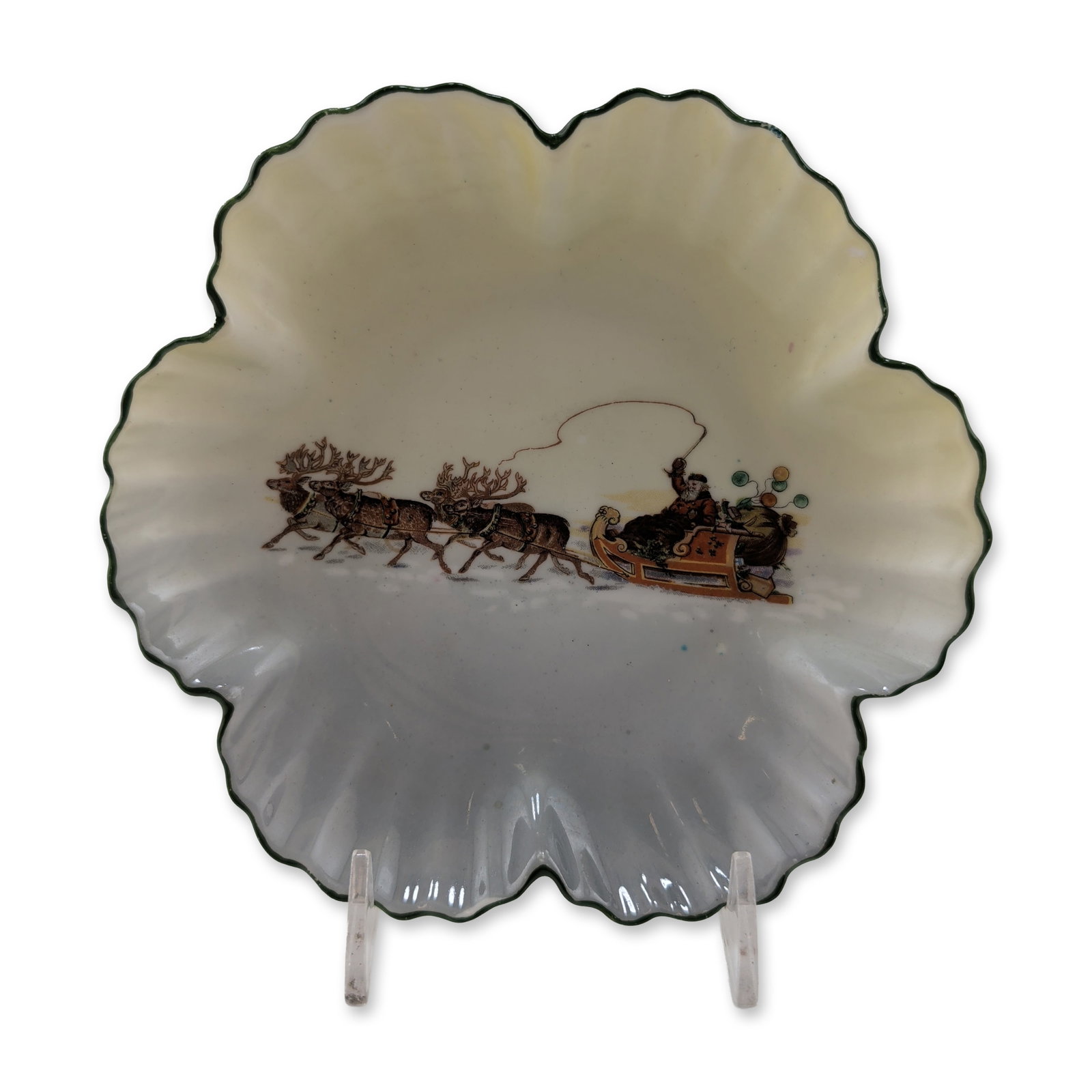 Royal Doulton Christmas Series Ware Scalloped Tray (1 of 3)