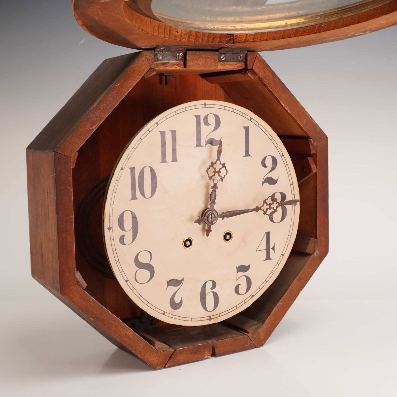 Round Wooden Wall Clock - 2