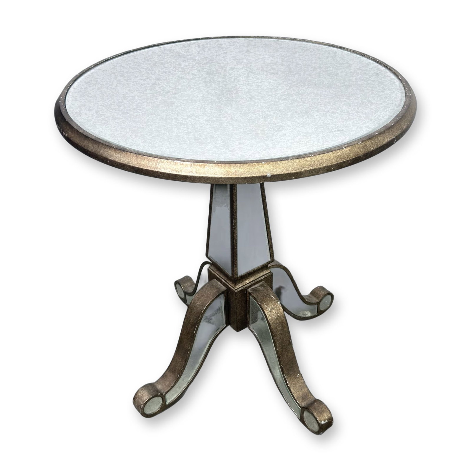 Uttermost Eraman Antiqued Mirrors Accent Table (1 of 4)