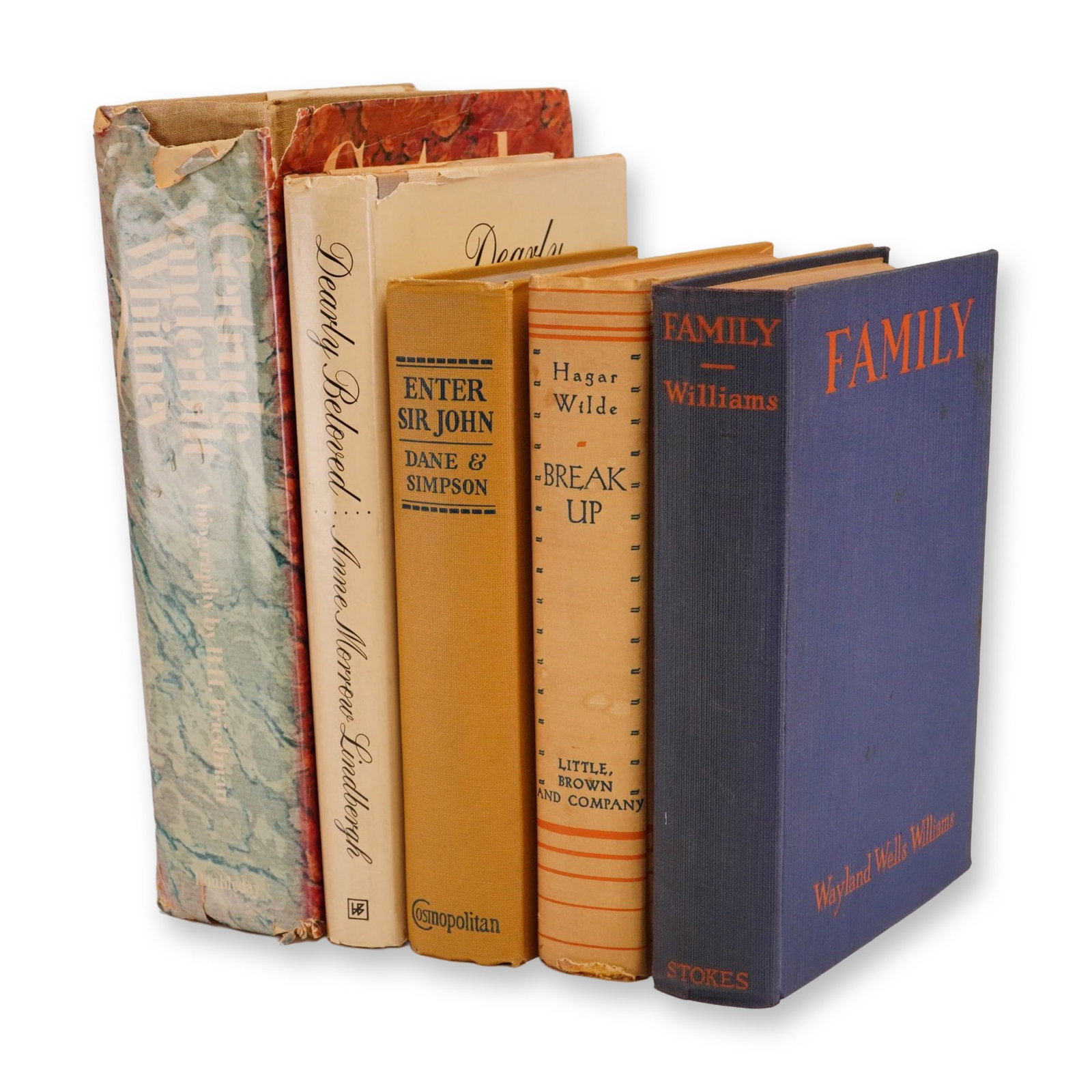 A 5-Piece Grouping of 20th-Century Literature and Biography, 1923-1978 (Inscribed) (DJ) (1 of 6)