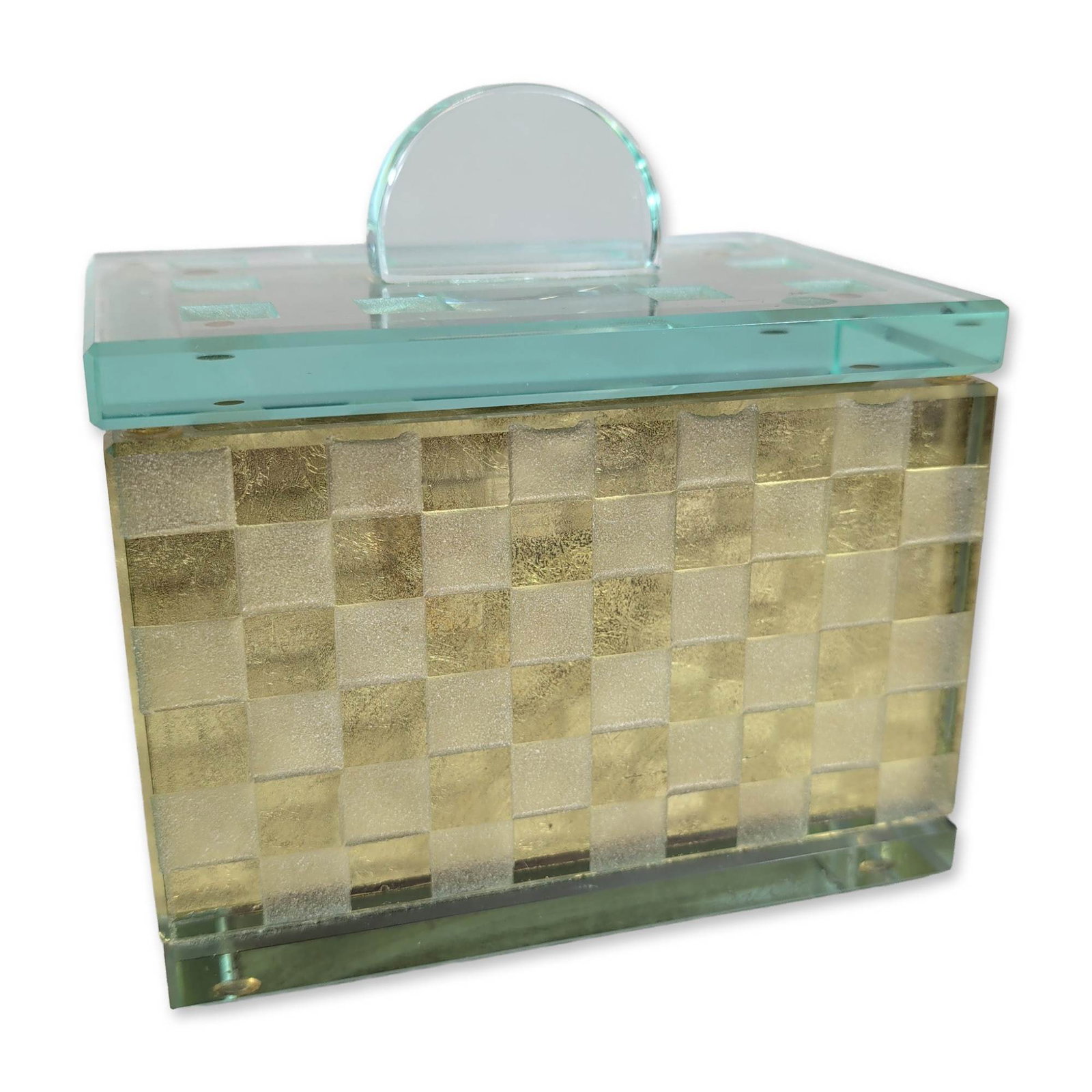 Salvatore Polizzi Gold Leaf Glass Box (1 of 5)