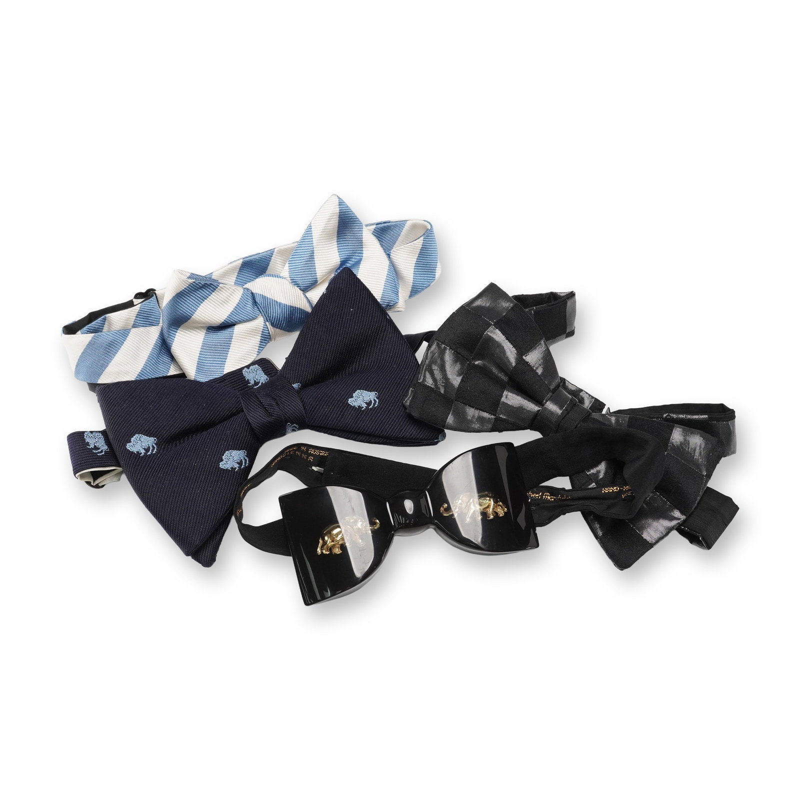 4pc Hubert, Martin, Sulka and Other Bow Ties (1 of 2)