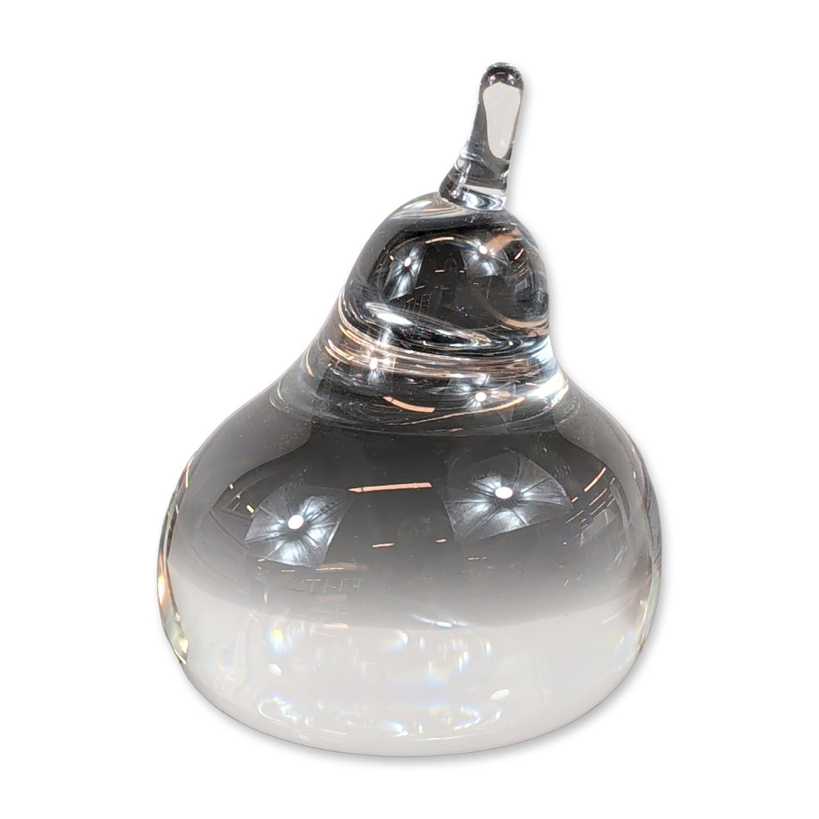 Steuben Crystal Pear Shaped Paperweight (1 of 4)