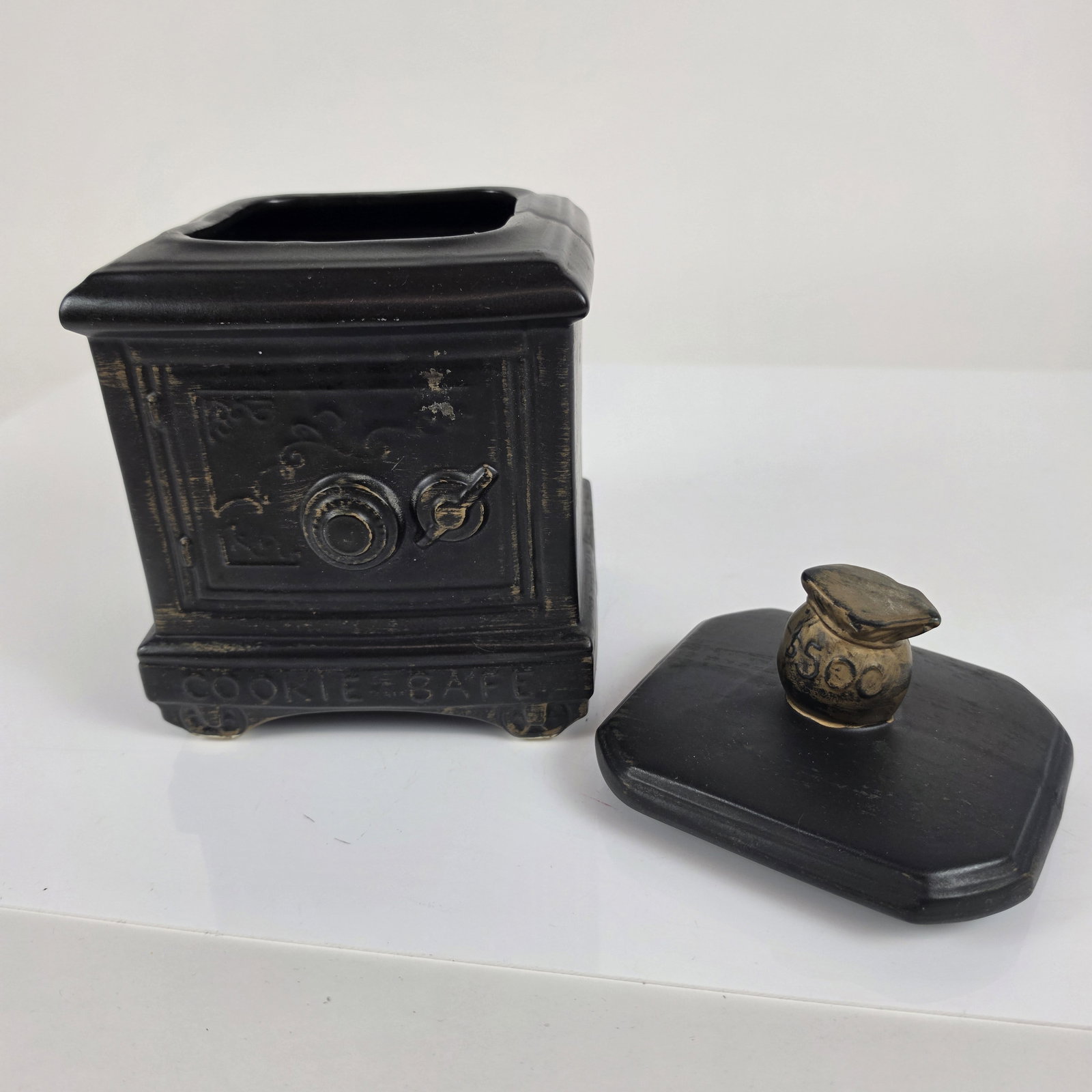 McCoy Ceramic Cookie Safe Jar - 4