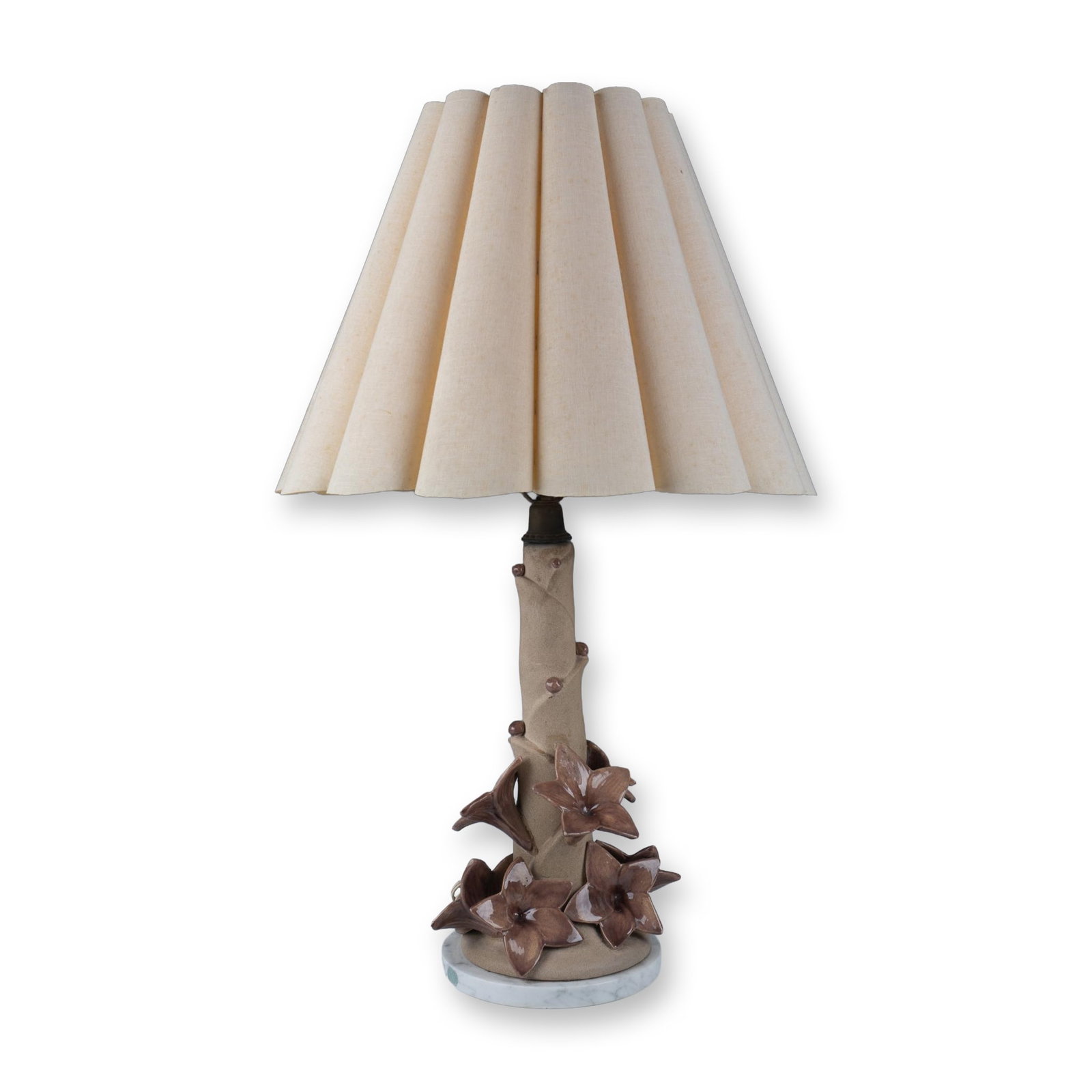 Ceramic Floral Lamp (1 of 5)