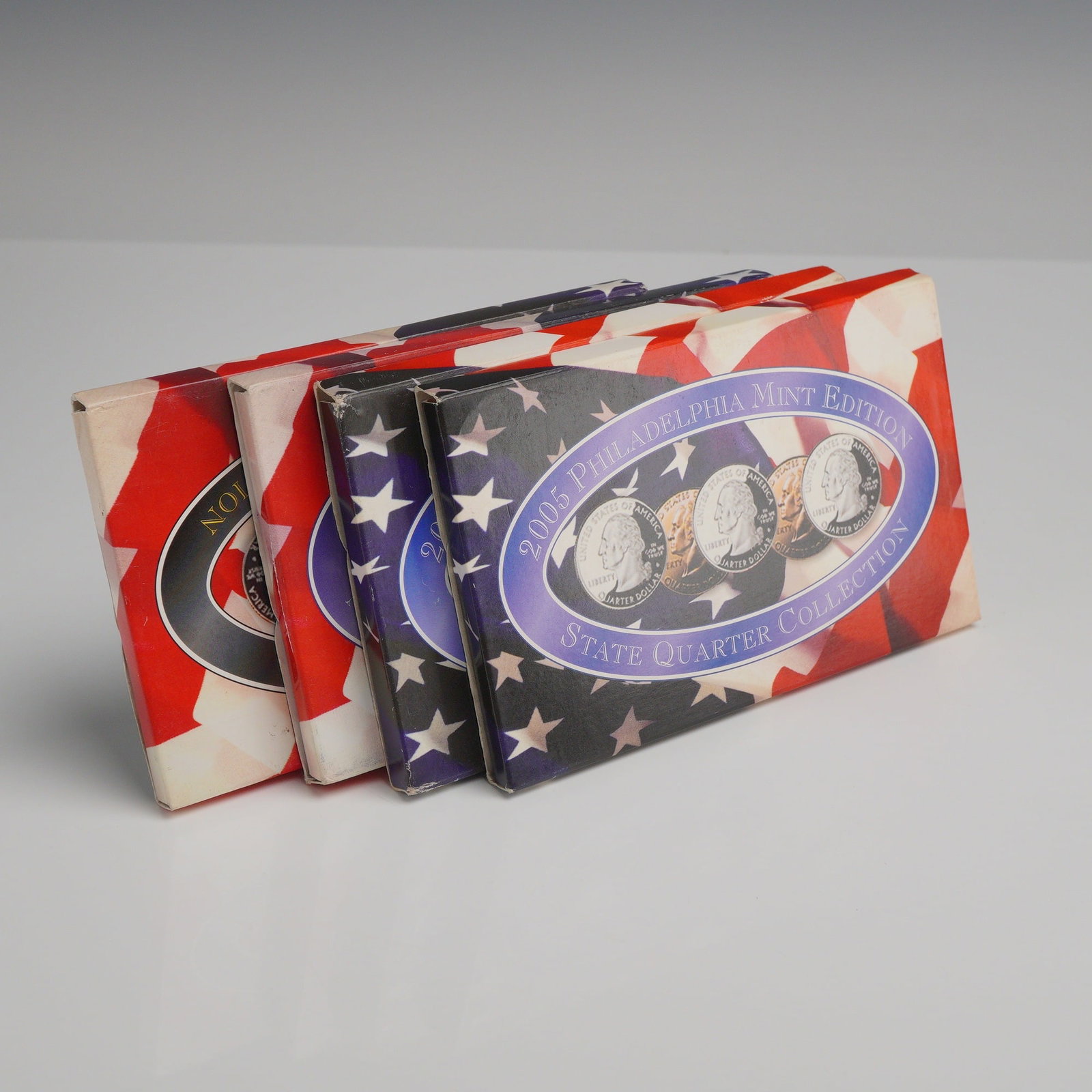 4pc US State Quarter Sets, 2004-2008 - 5