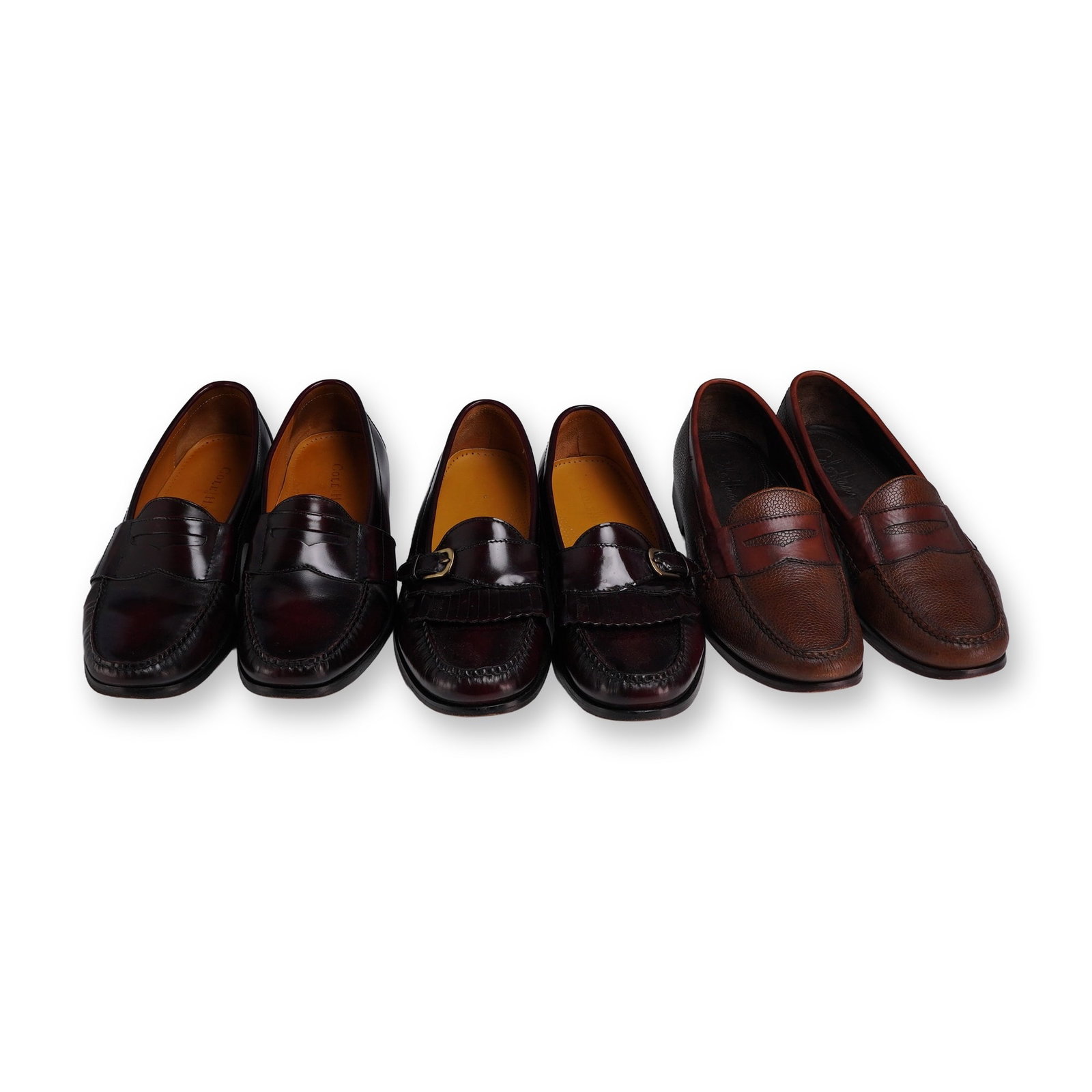 3 Pairs of Cole Haan Leather Loafers (1 of 4)