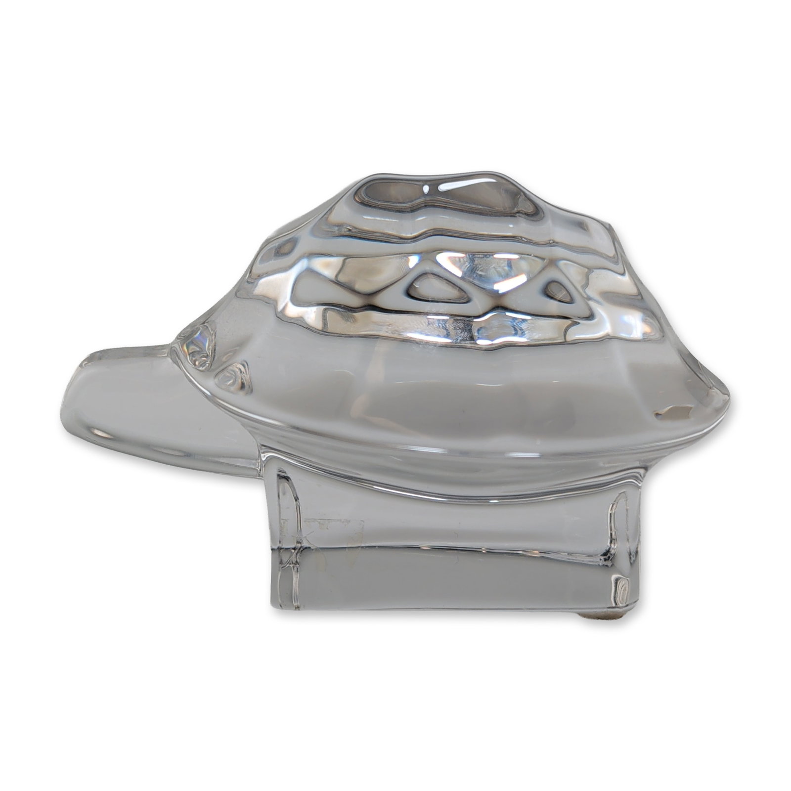 Orrefors Sweden Crystal Turtle Paperweight (1 of 5)