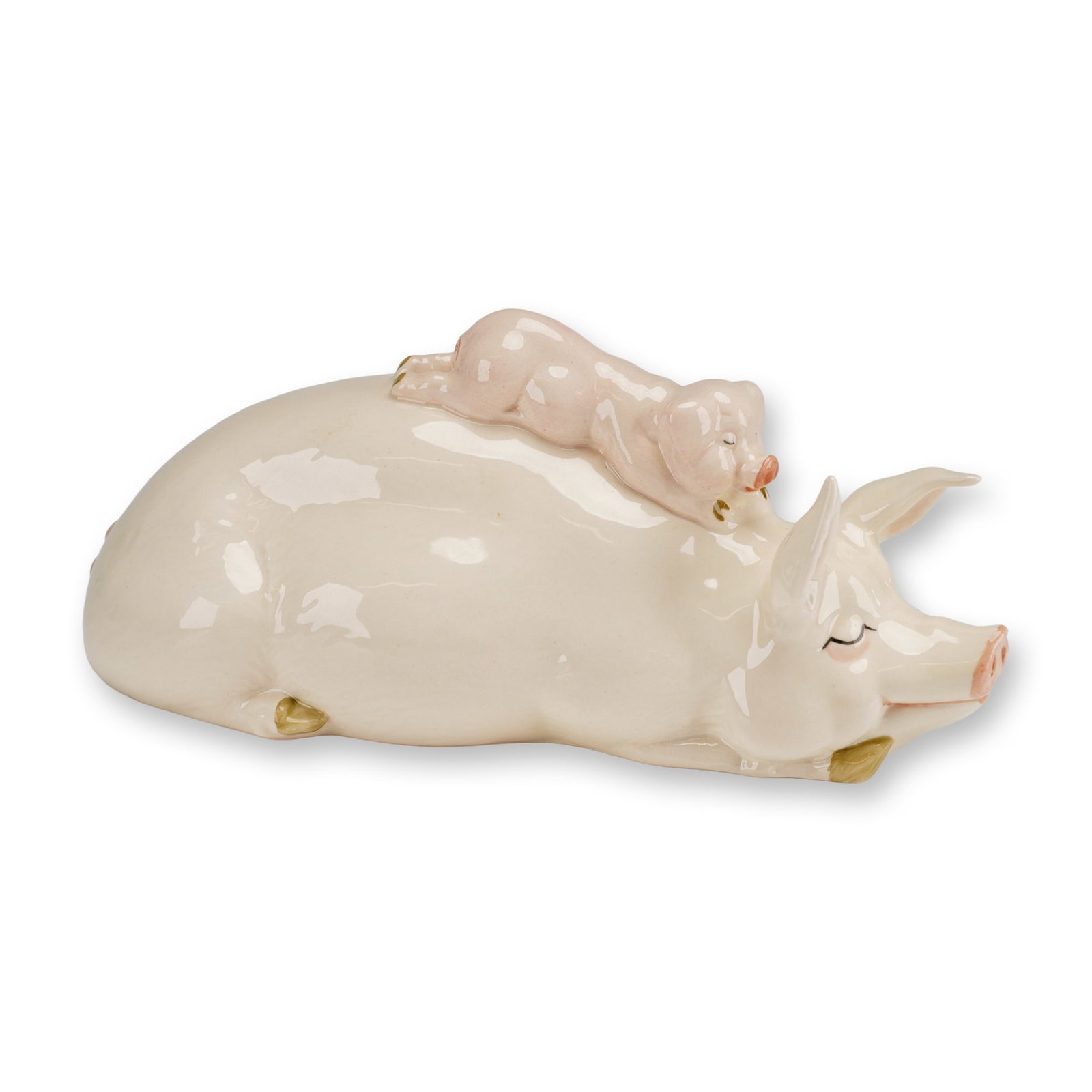 Beswick Pig and Piglet Piggyback Figurine Model 2746 (1 of 4)