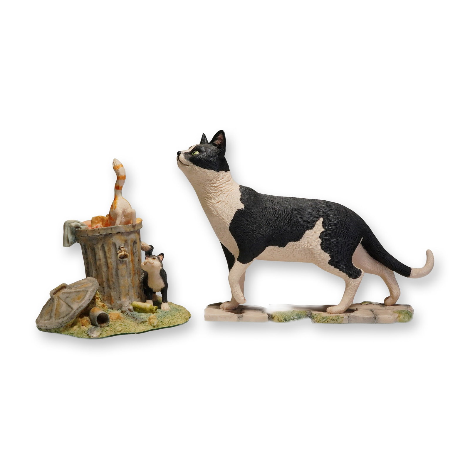 2pc Border Fine Arts and Schmid Cat Figurines (1 of 6)