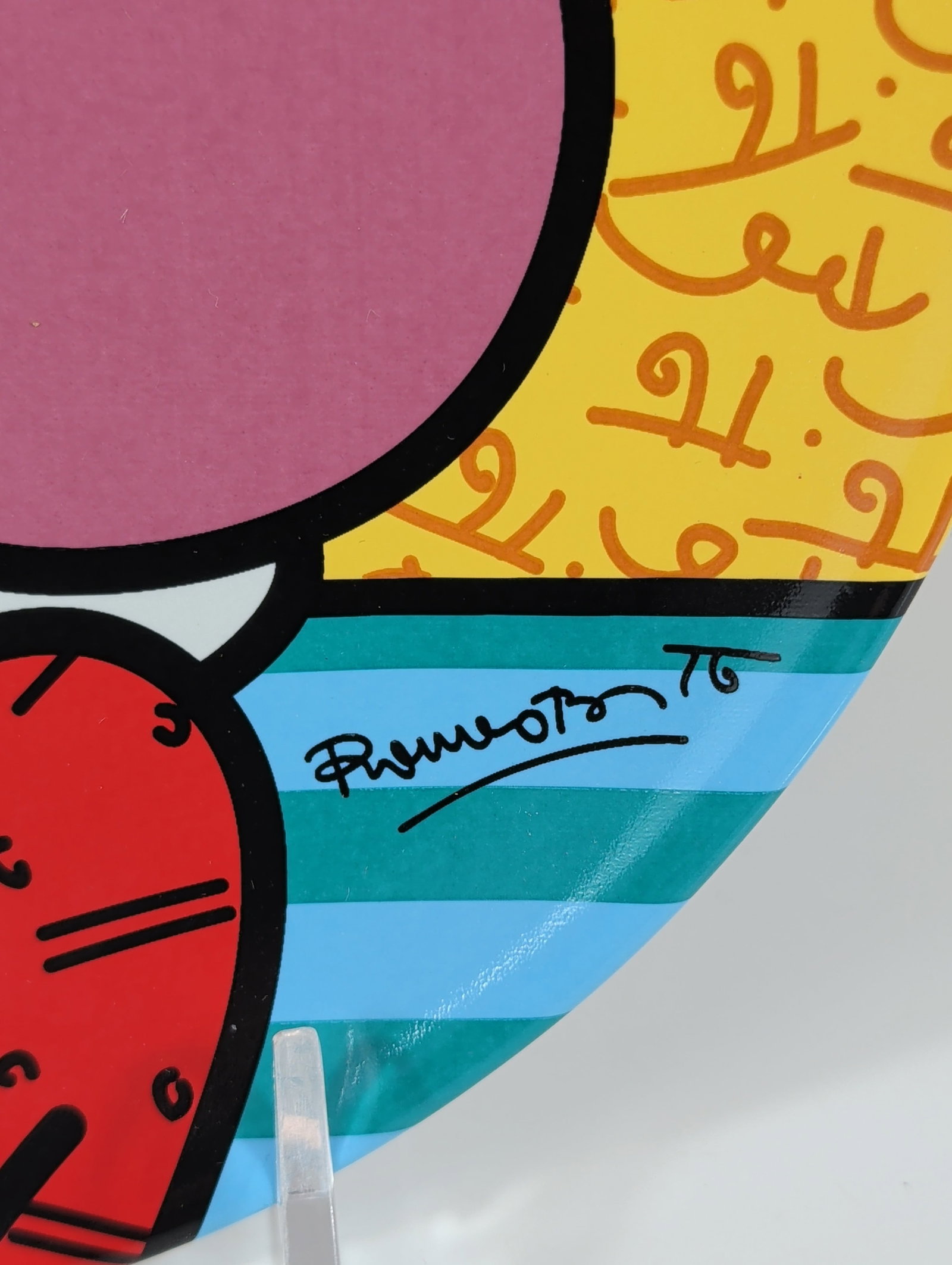 Disney by Britto Grumpy Ceramic Plate - 2