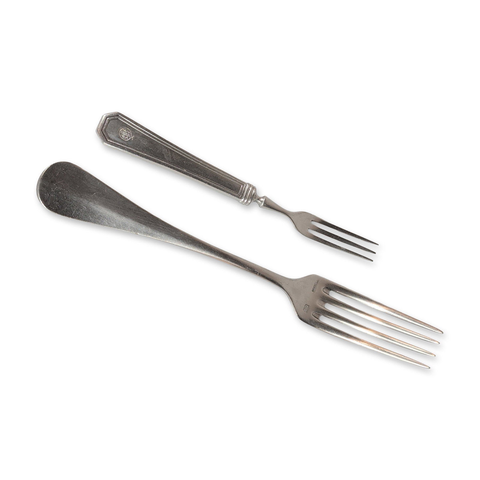 2pc French Sterling Silver Forks (1 of 4)