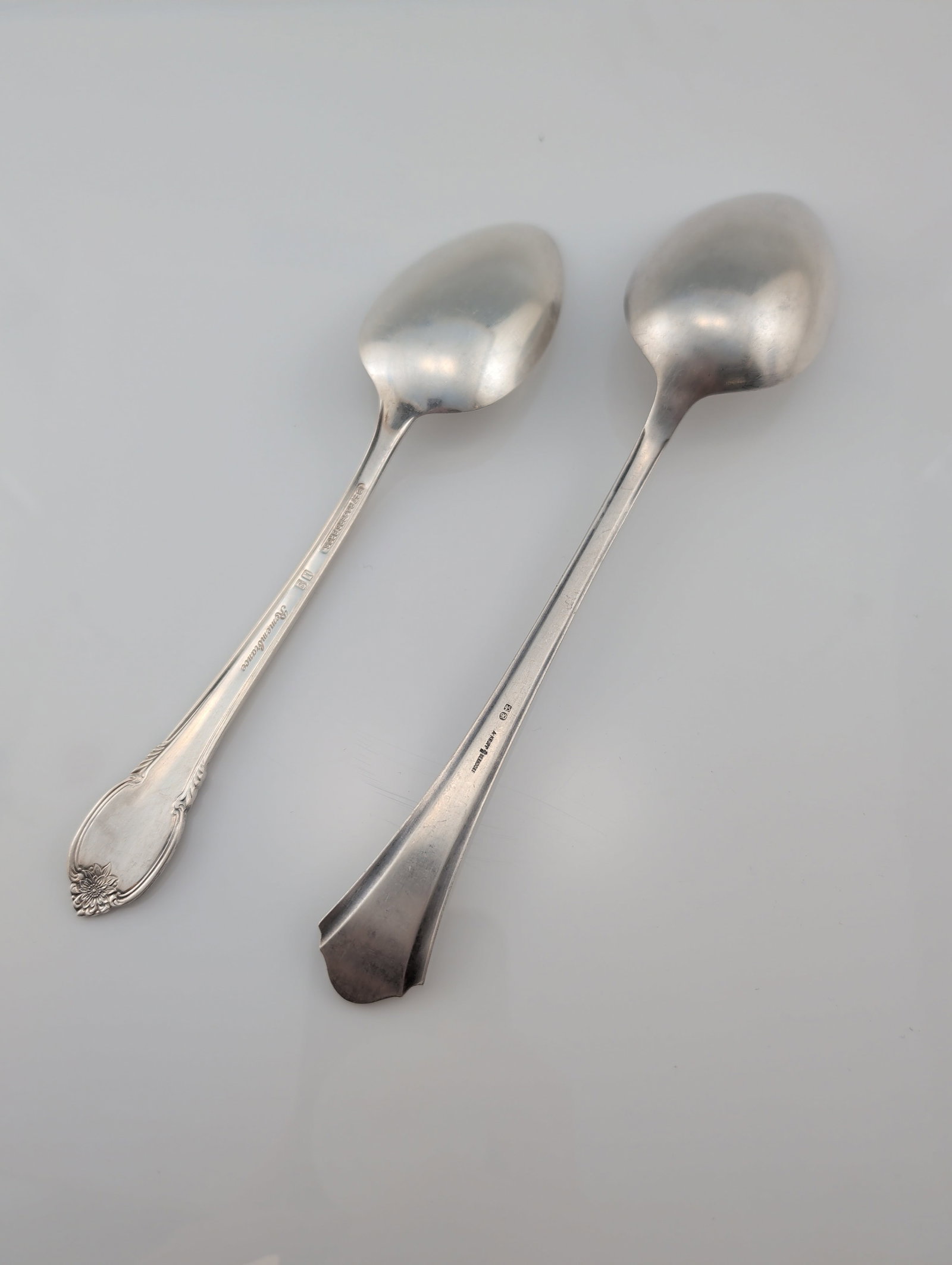 Two Silverplate Serving Spoons - 2