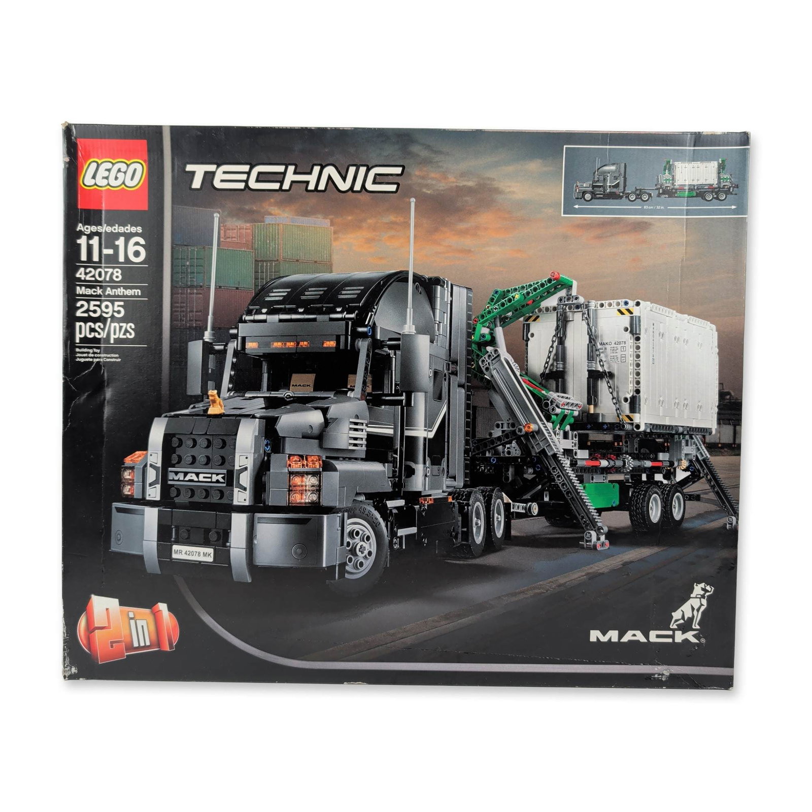 LEGO Technic 42078 Mack Anthem Truck Set (1 of 3)