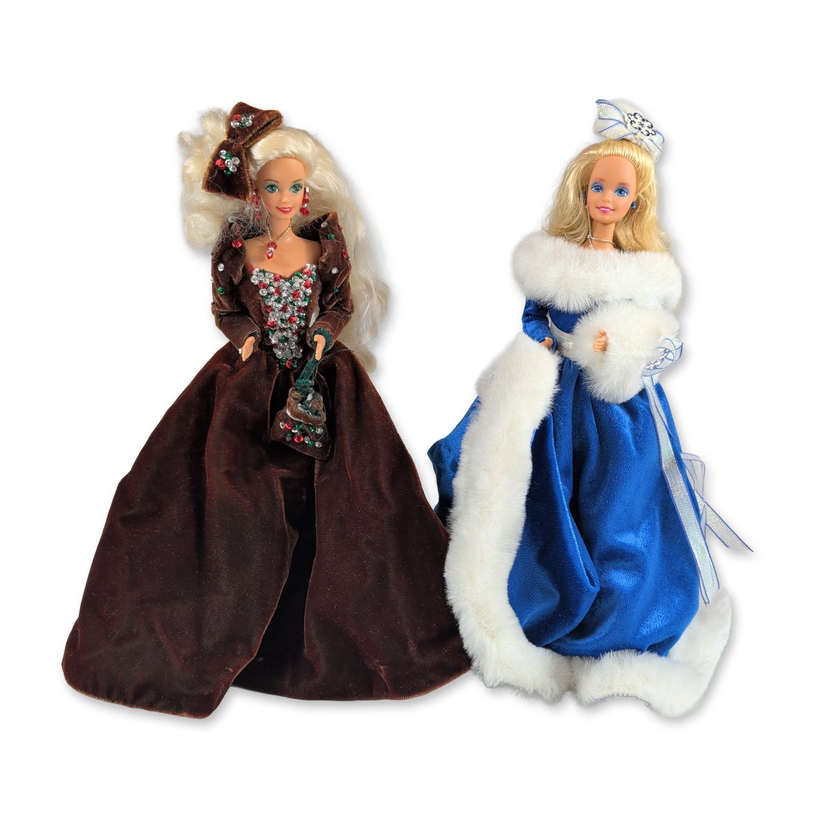 2pc Mattel Style Holiday Fashion Dolls (1 of 5)