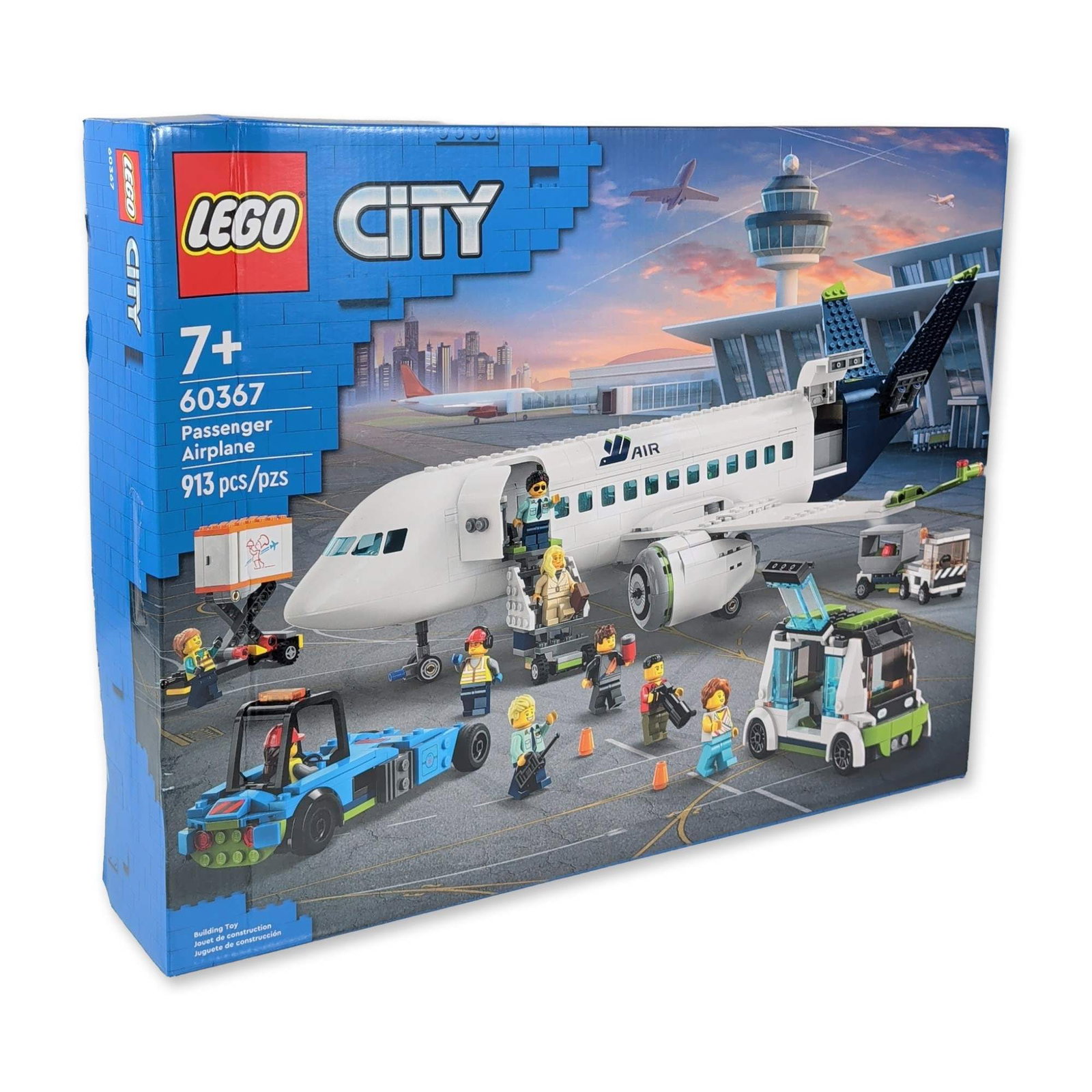 LEGO City Passenger Airplane Building Set 60367 (1 of 3)