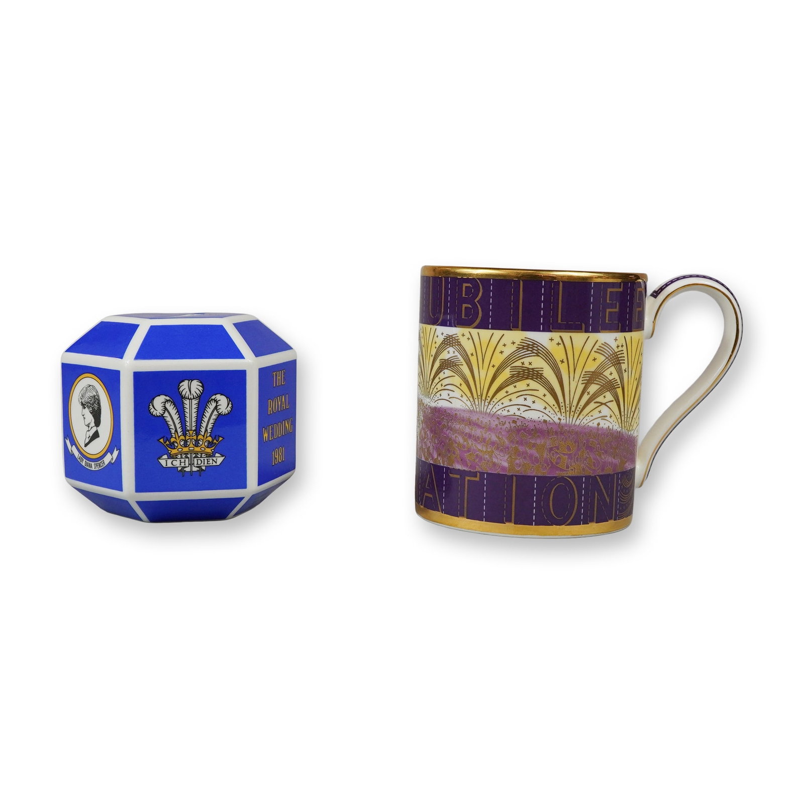 2pc Wedgwood Royal Commemorative Ceramic Items (1 of 4)