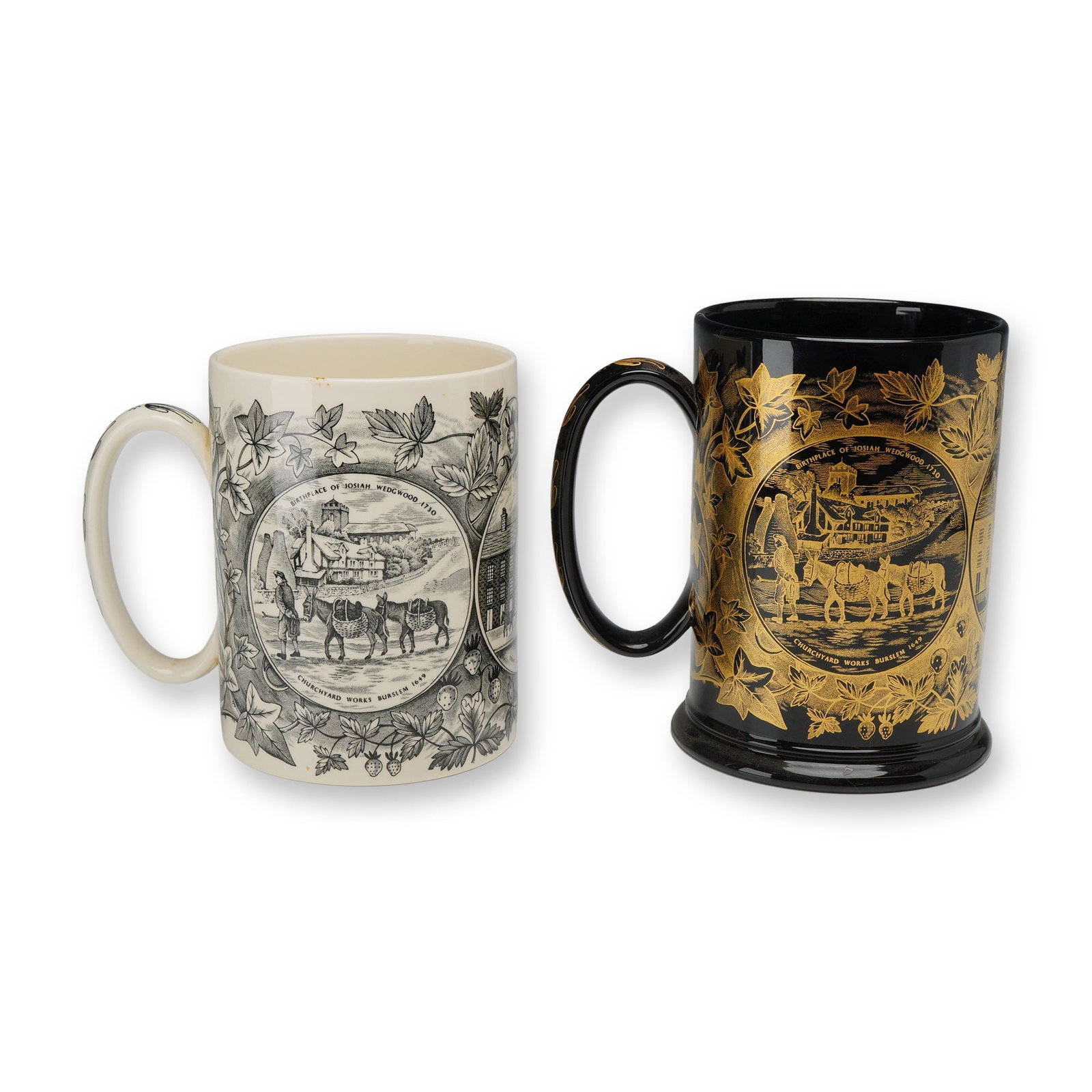 2pc Wedgwood 200th Anniversary Commemorative Mugs, 1959 (1 of 3)
