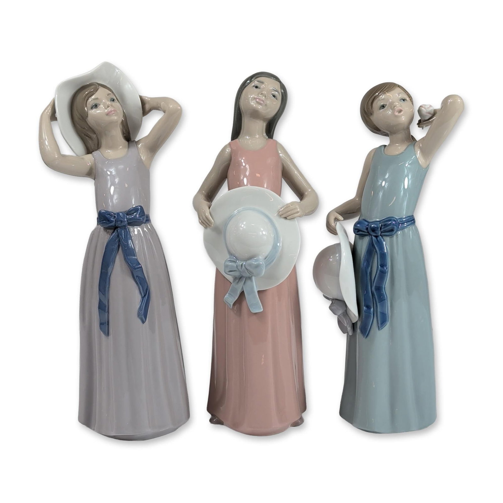 3pc Lladro Spanish Porcelain Figurines (1 of 5)