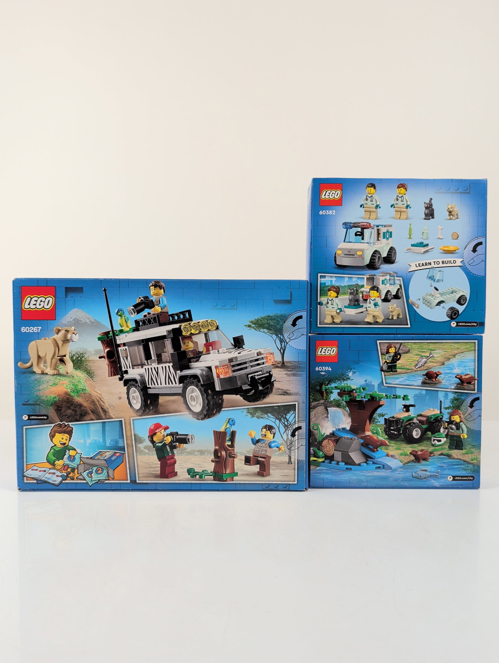Three LEGO City Wildlife Building Sets - 2