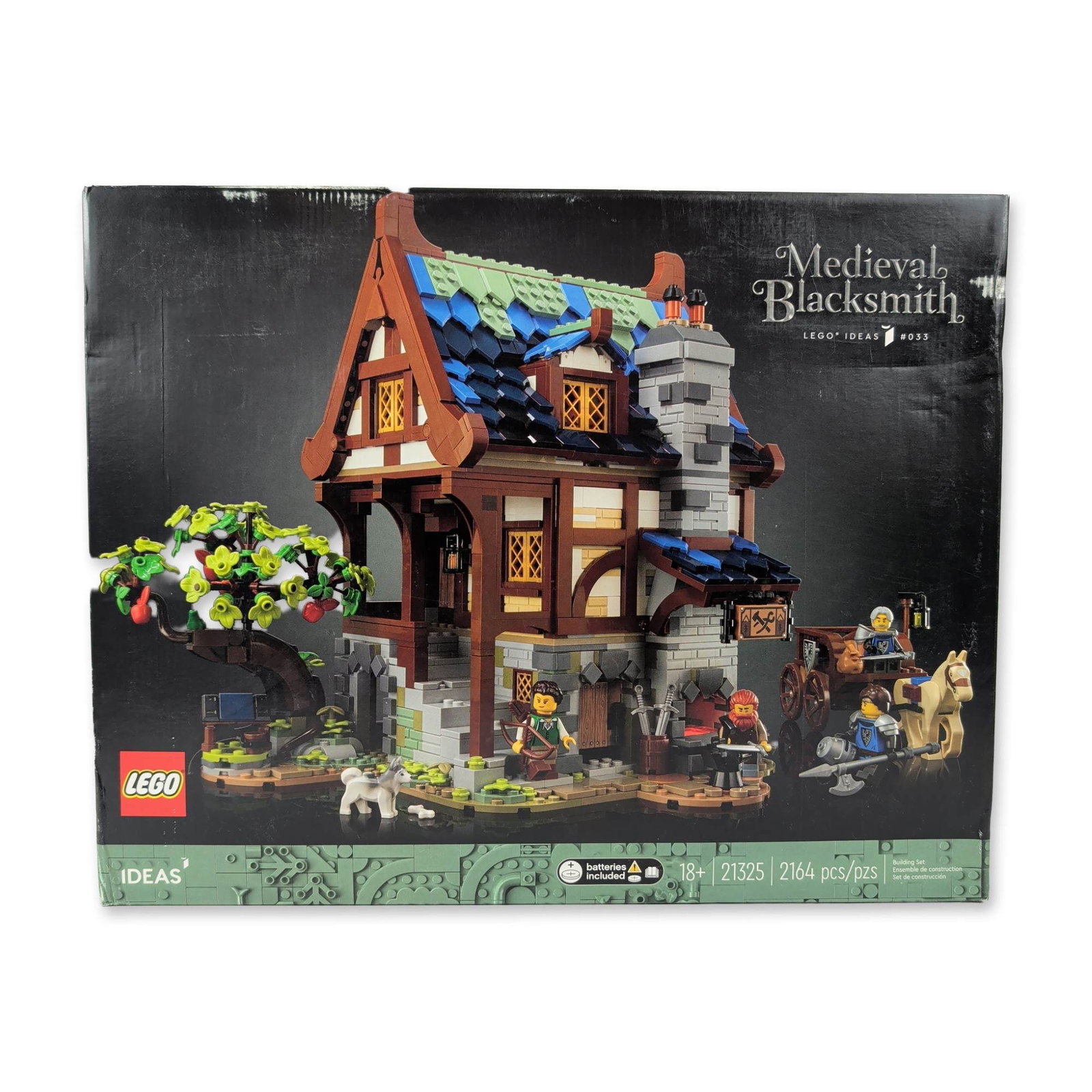 LEGO Ideas 21325 Medieval Blacksmith Building Set (1 of 3)