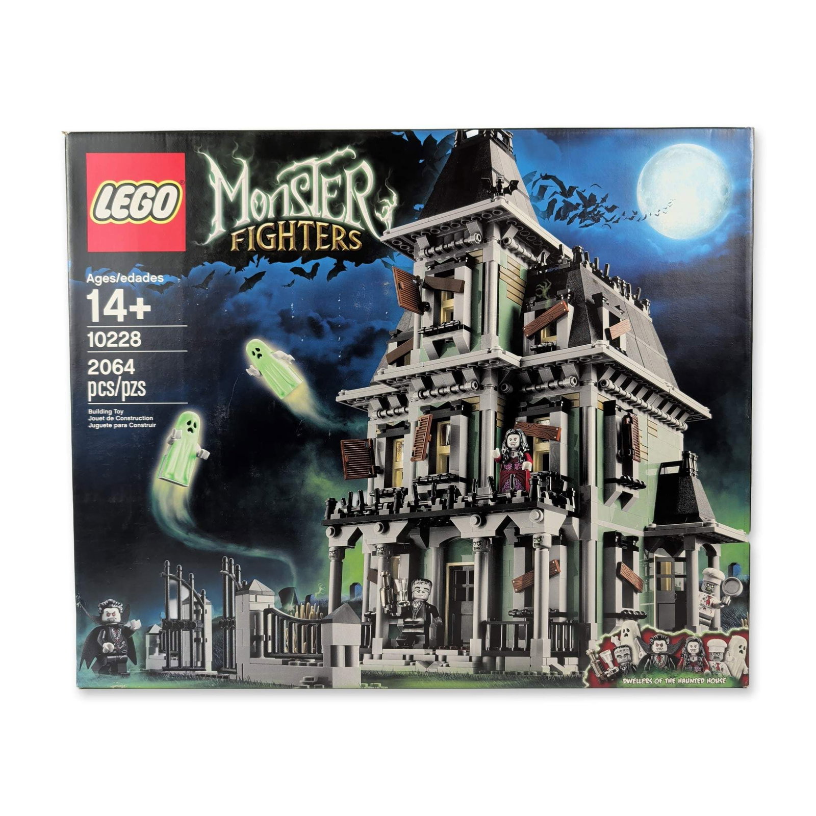 LEGO Monster Fighters Haunted House Building Set 10228 (1 of 3)