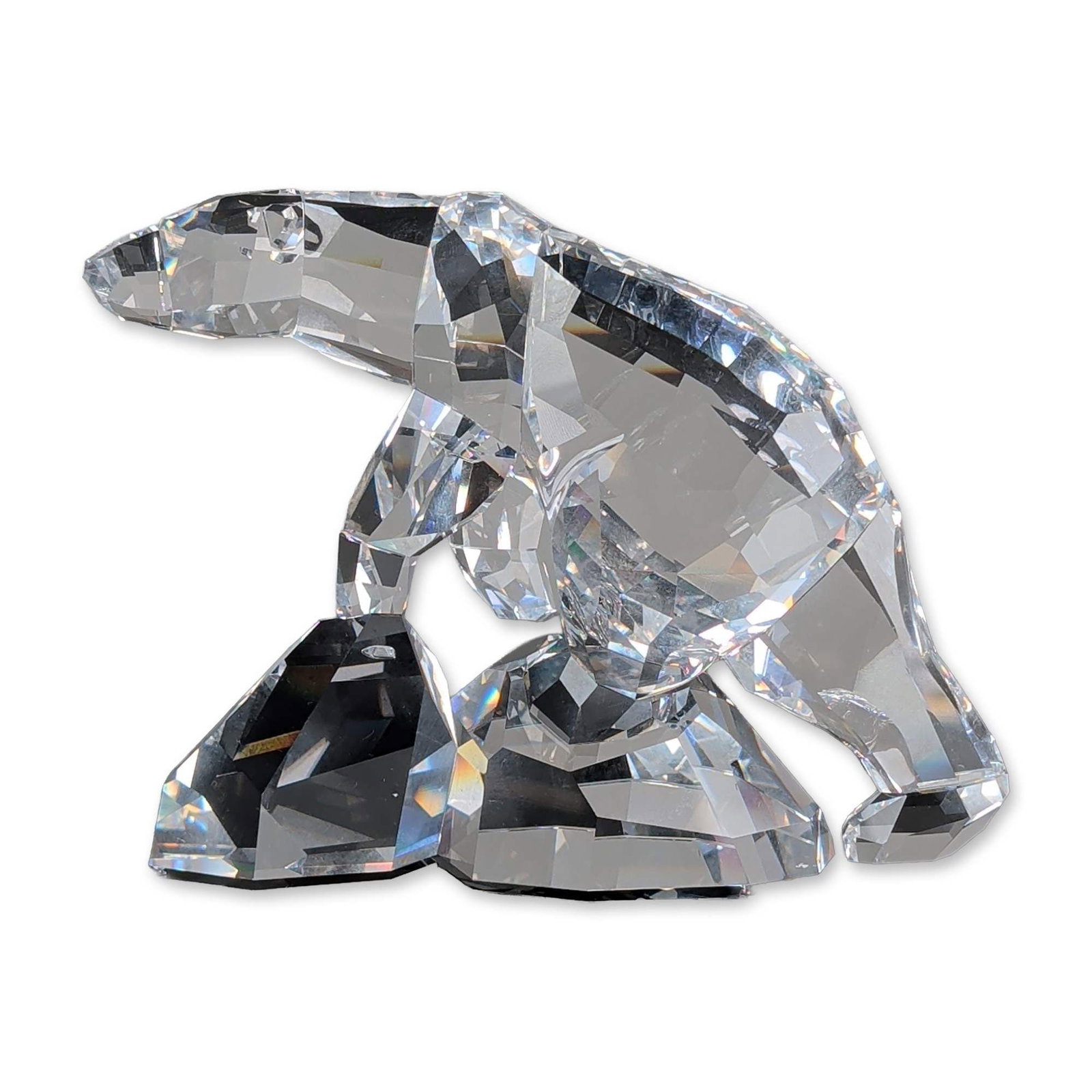 Swarovski Soulmates Clear Crystal Figurine, Polar Bear Nanuc (1 of 6)