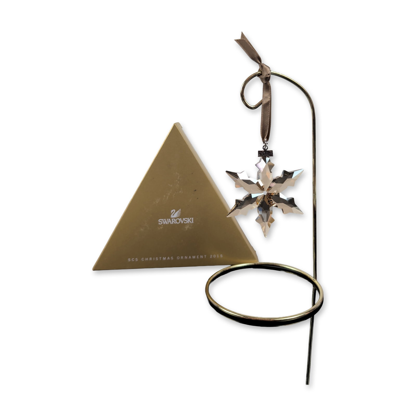 Swarovski 2015 SCS Crystal Christmas Ornament (1 of 4)