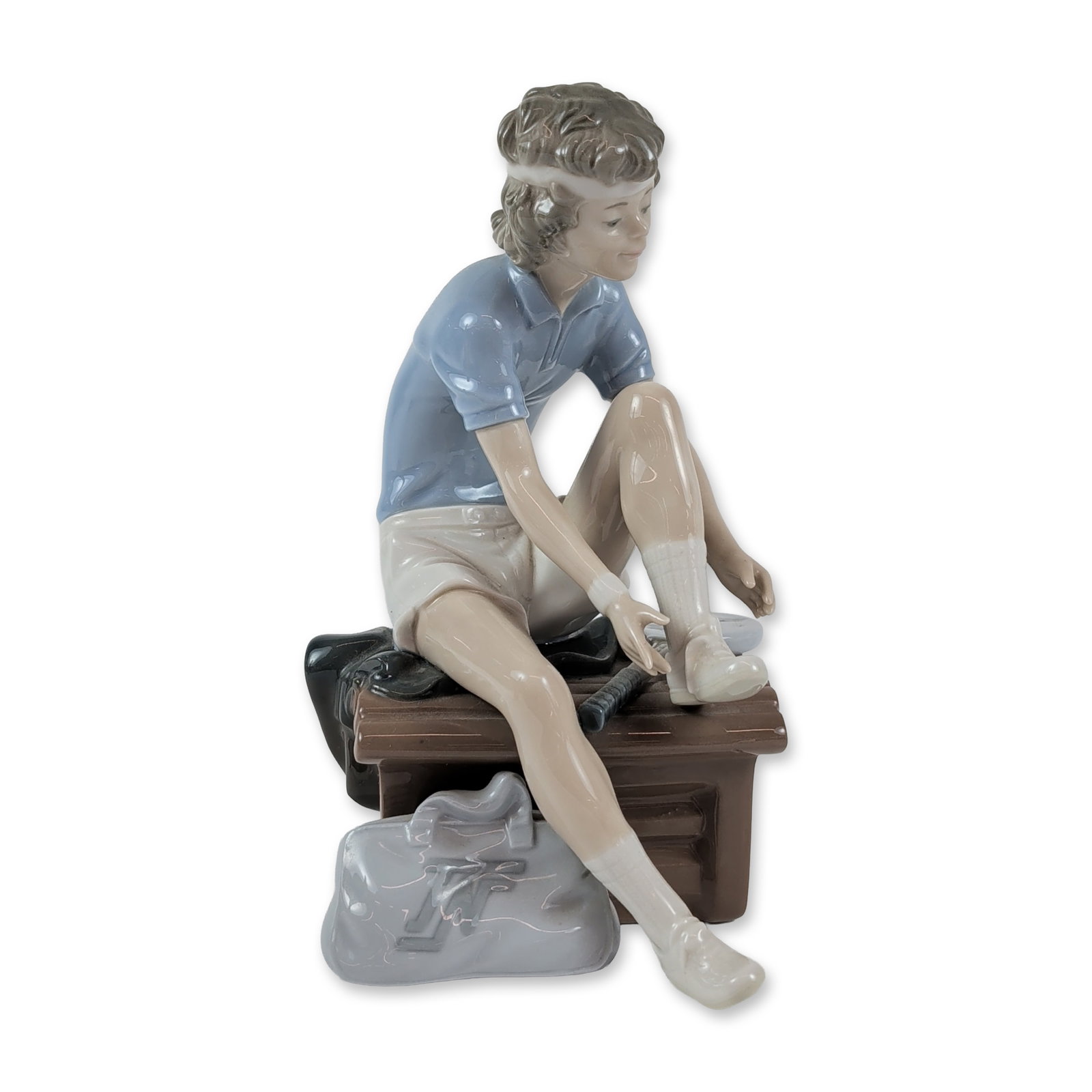 NAO Lladro Match Time Porcelain Figurine (1 of 4)
