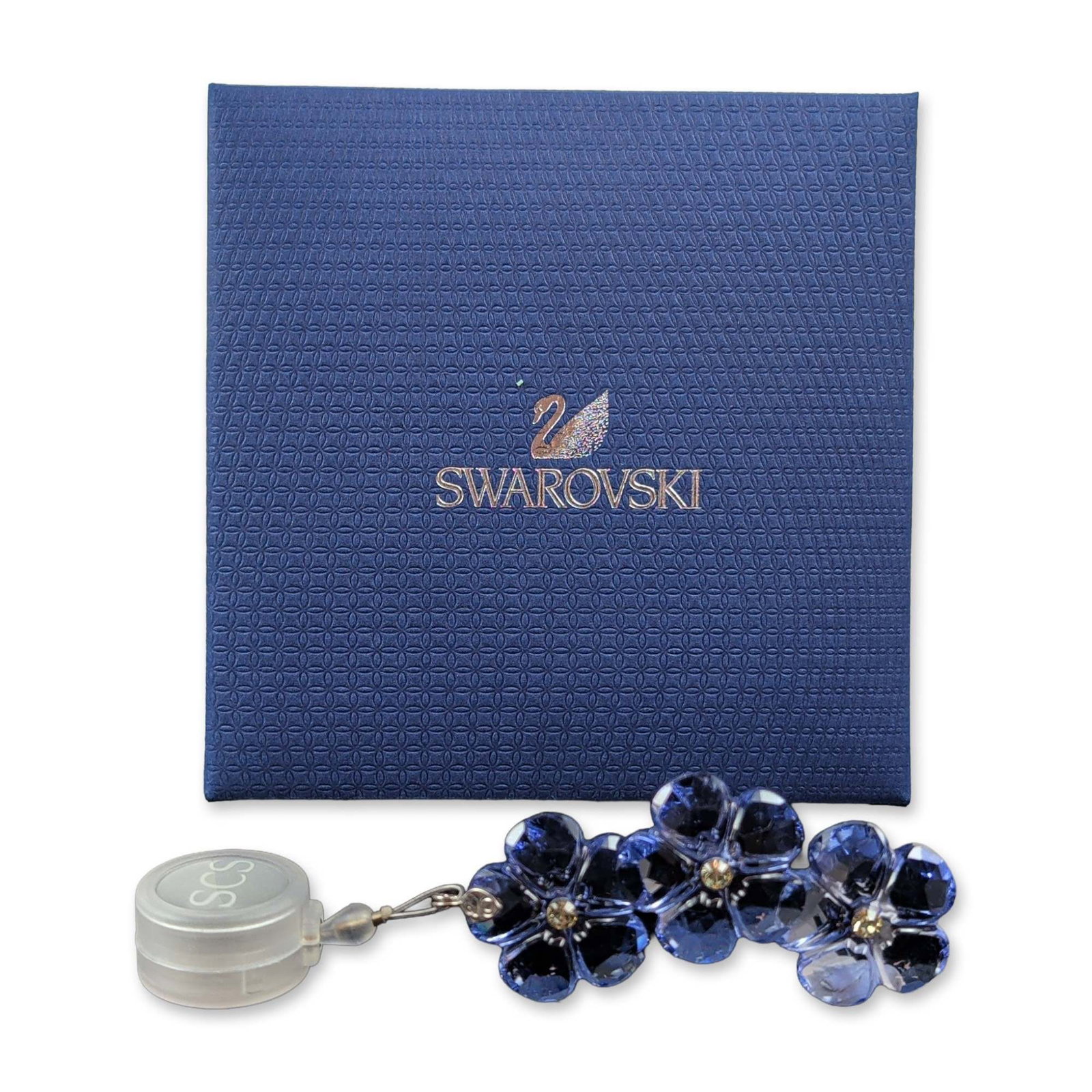 Swarovski SCS Arctic Flower Crystal Retractable Ornament (1 of 4)