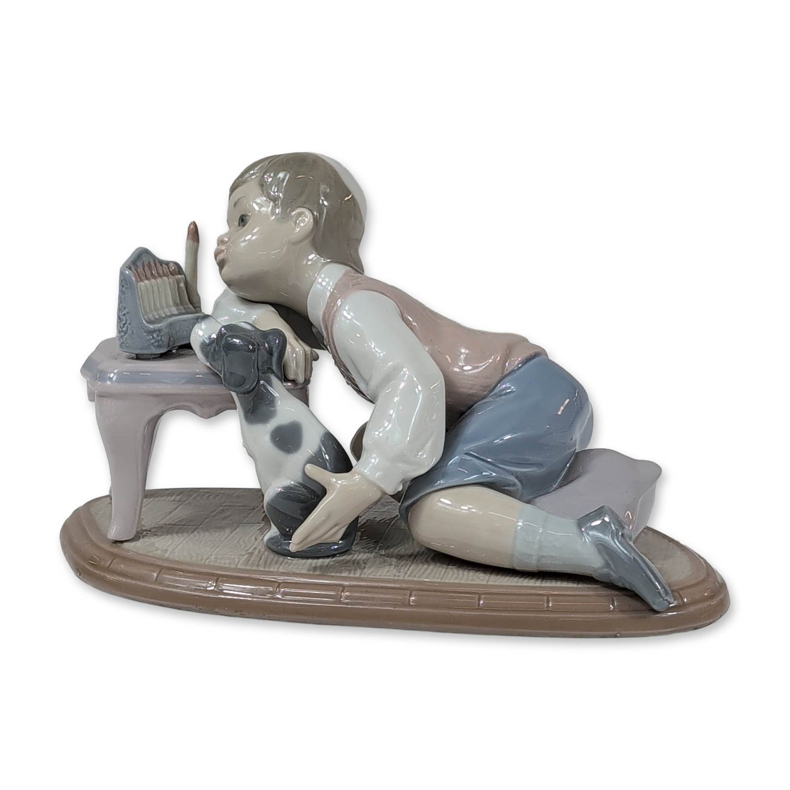 Lladro Porcelain Hanukkah Lights Figurine (1 of 4)