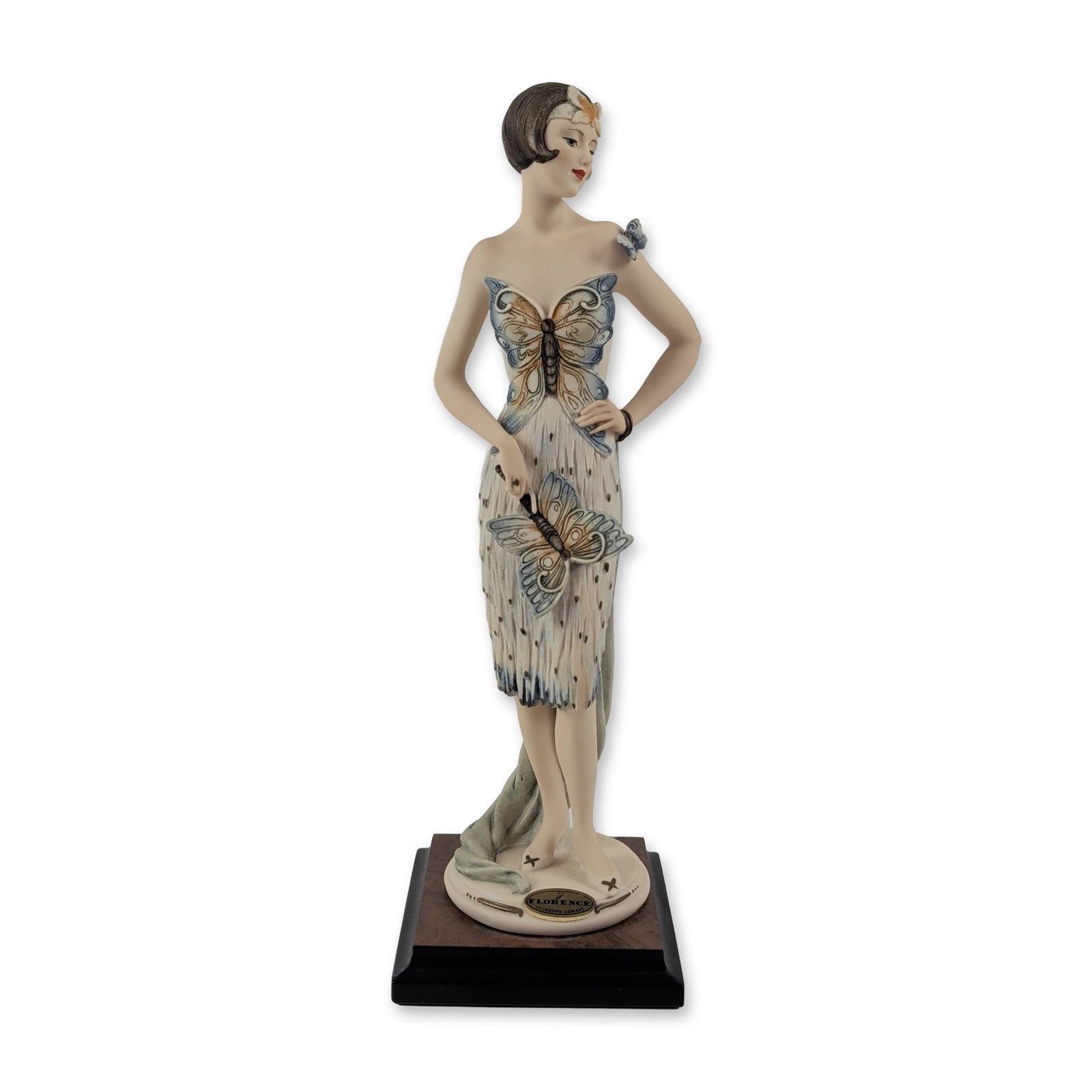 Giuseppe Armani Nanette Butterfly Cold Cast Porcelain Figurine (1 of 6)