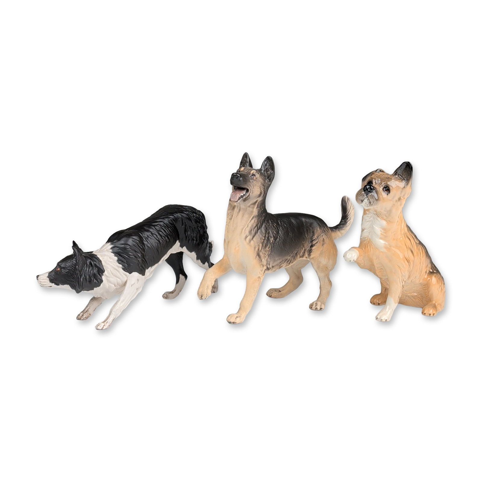 3pc Royal Doulton Porcelain Dog Figurines (1 of 4)