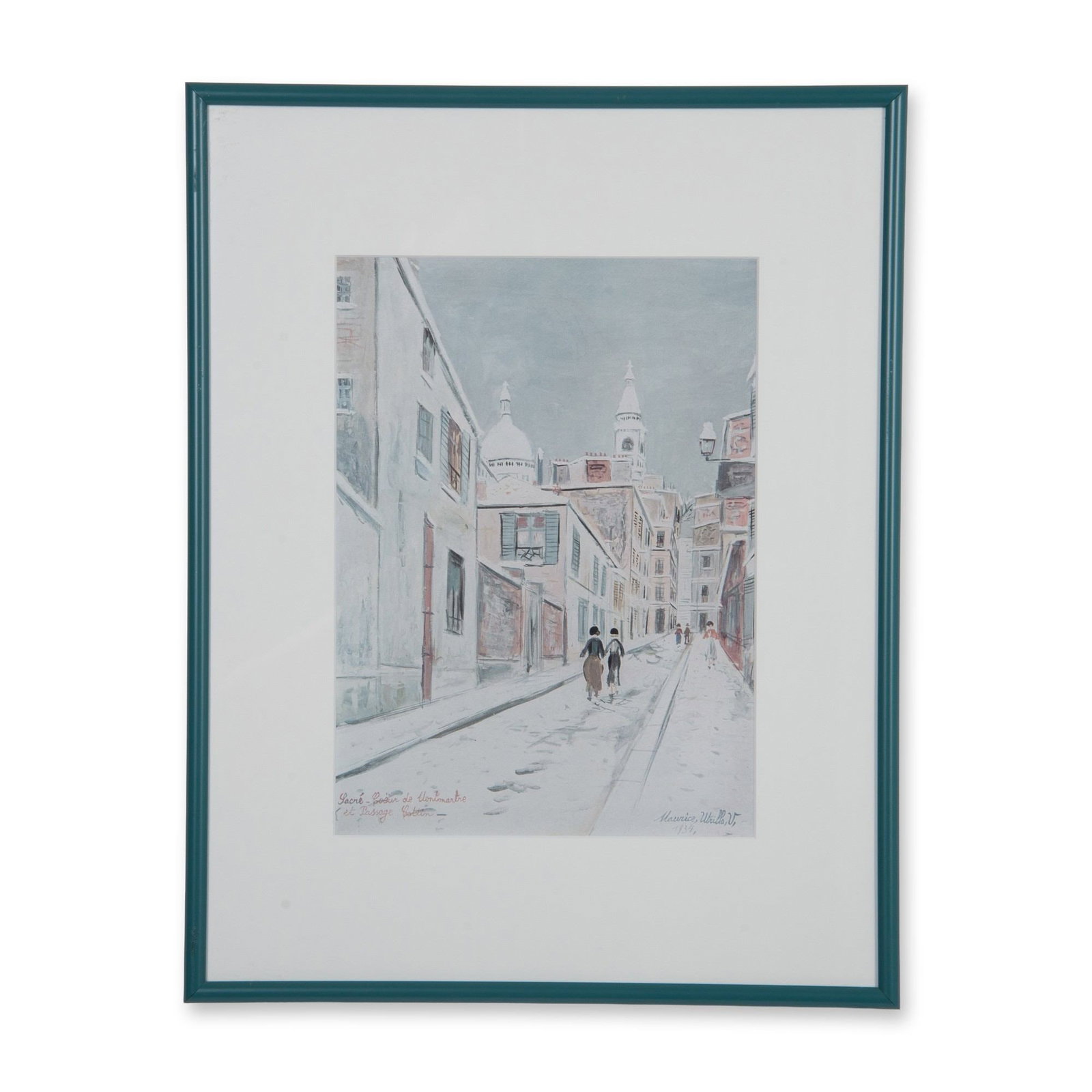 After Maurice Utrillo, Color Offset Lithograph on Paper (1 of 5)