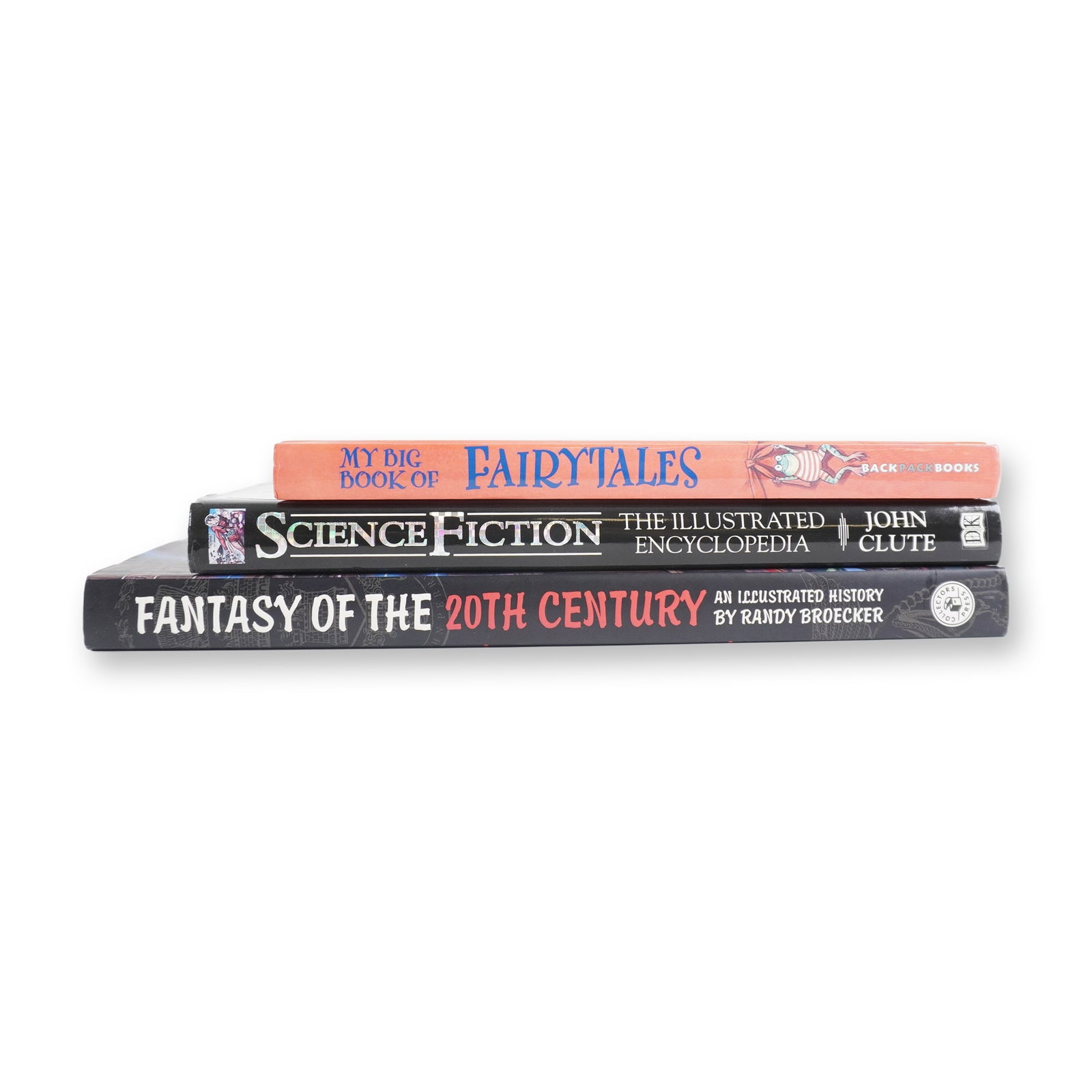 3-Piece Fantasy, Science Fiction, and Fairy Tale Illustrated Books: A reference and reading group centered on 3-Piece Fantasy, Science Fiction, and Fairy Tale Illustrated Books. This assembled group of three richly illustrated hardcover books examines the worlds of fa
