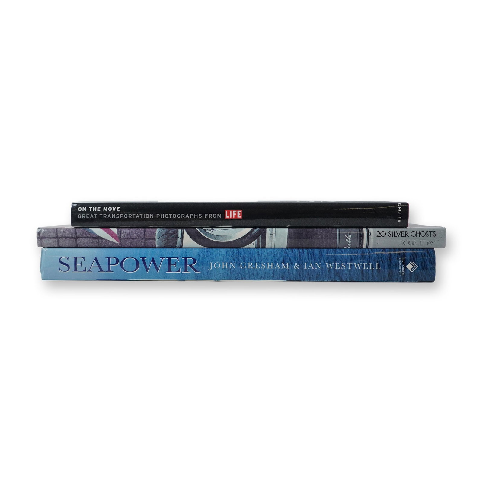 3-Piece Transportation and Naval Power History Book Group (1 of 5)