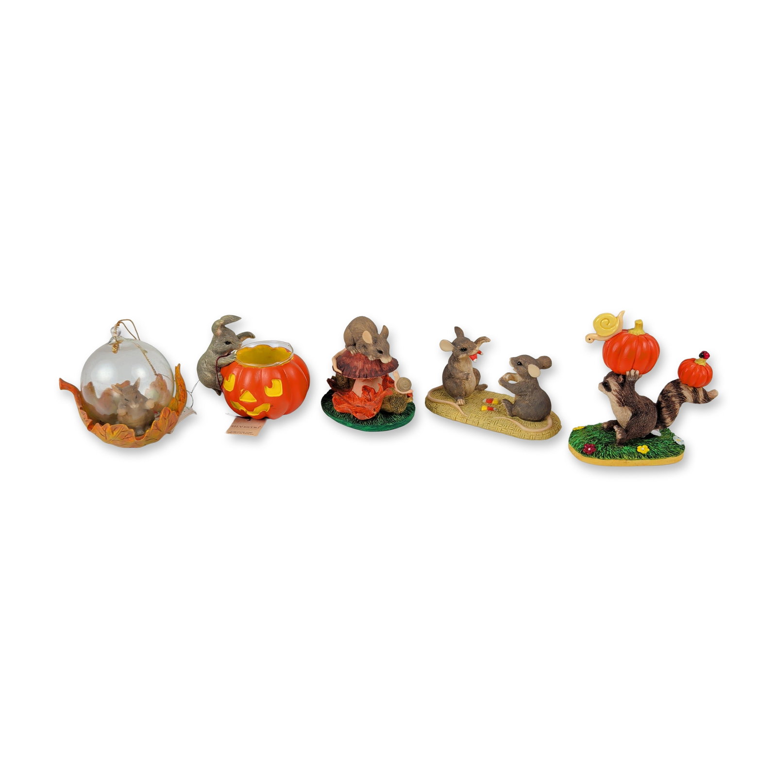5pc Silvestri Charming Tails Figurines (1 of 4)